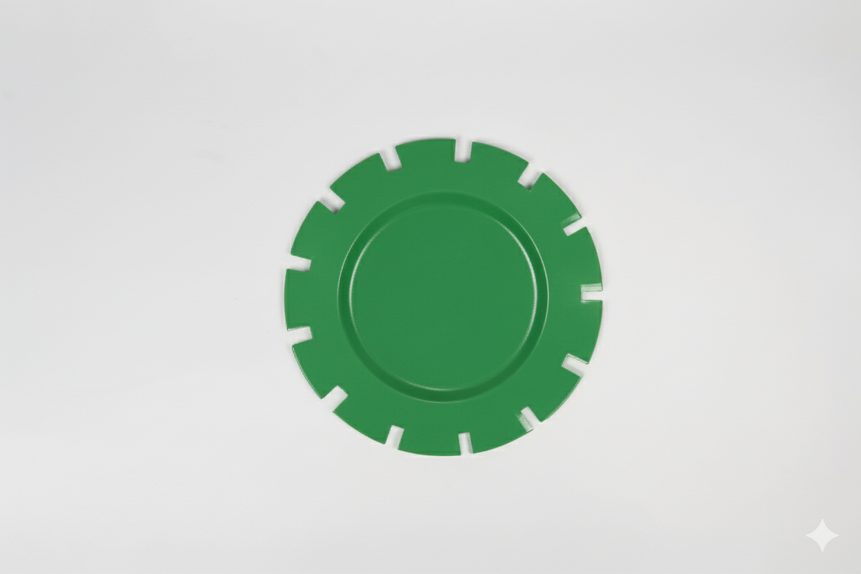 Jardin Charger Plate- Green