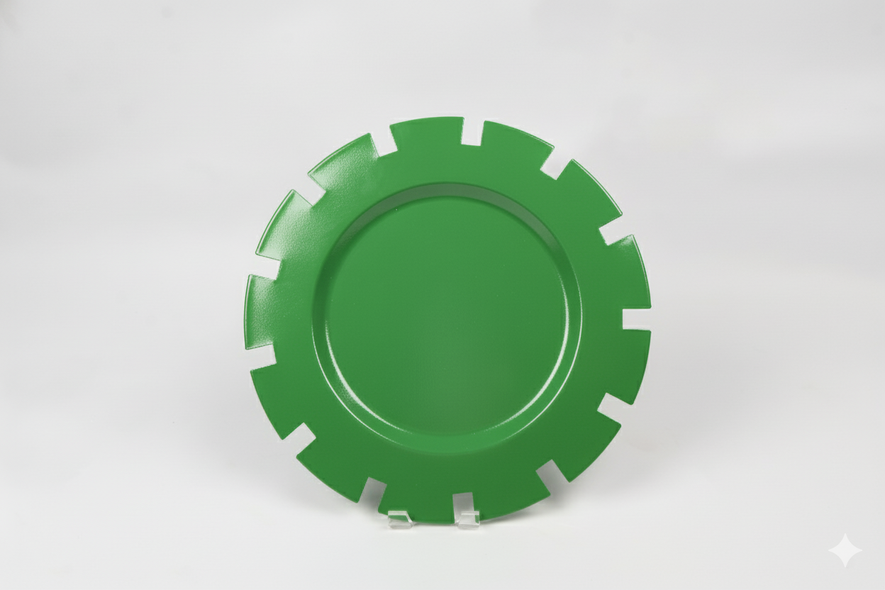 Jardin Charger Plate- Green