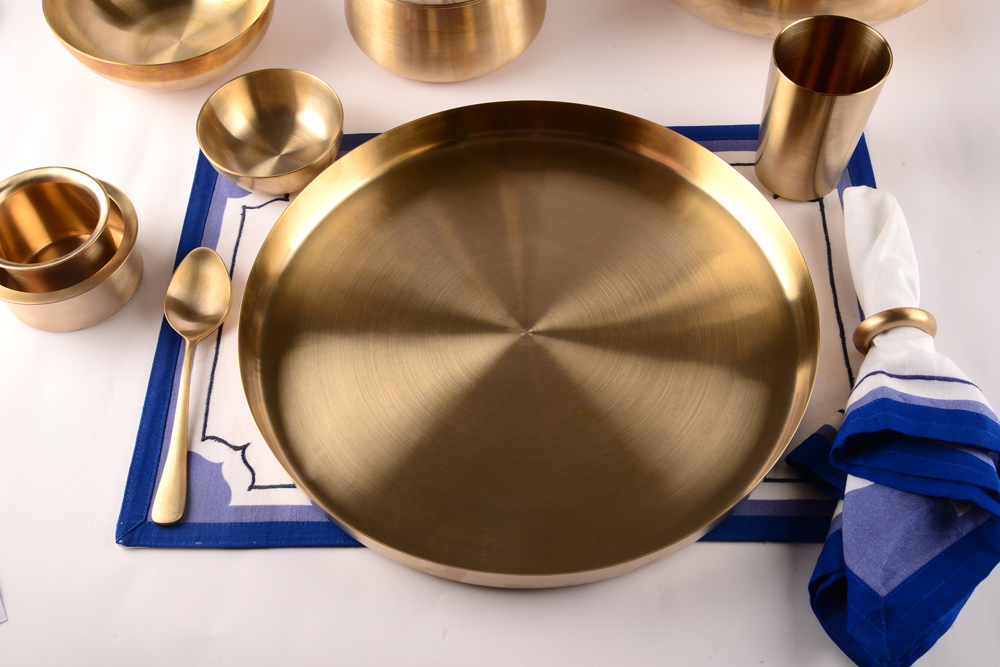 Kansa Thali 12"