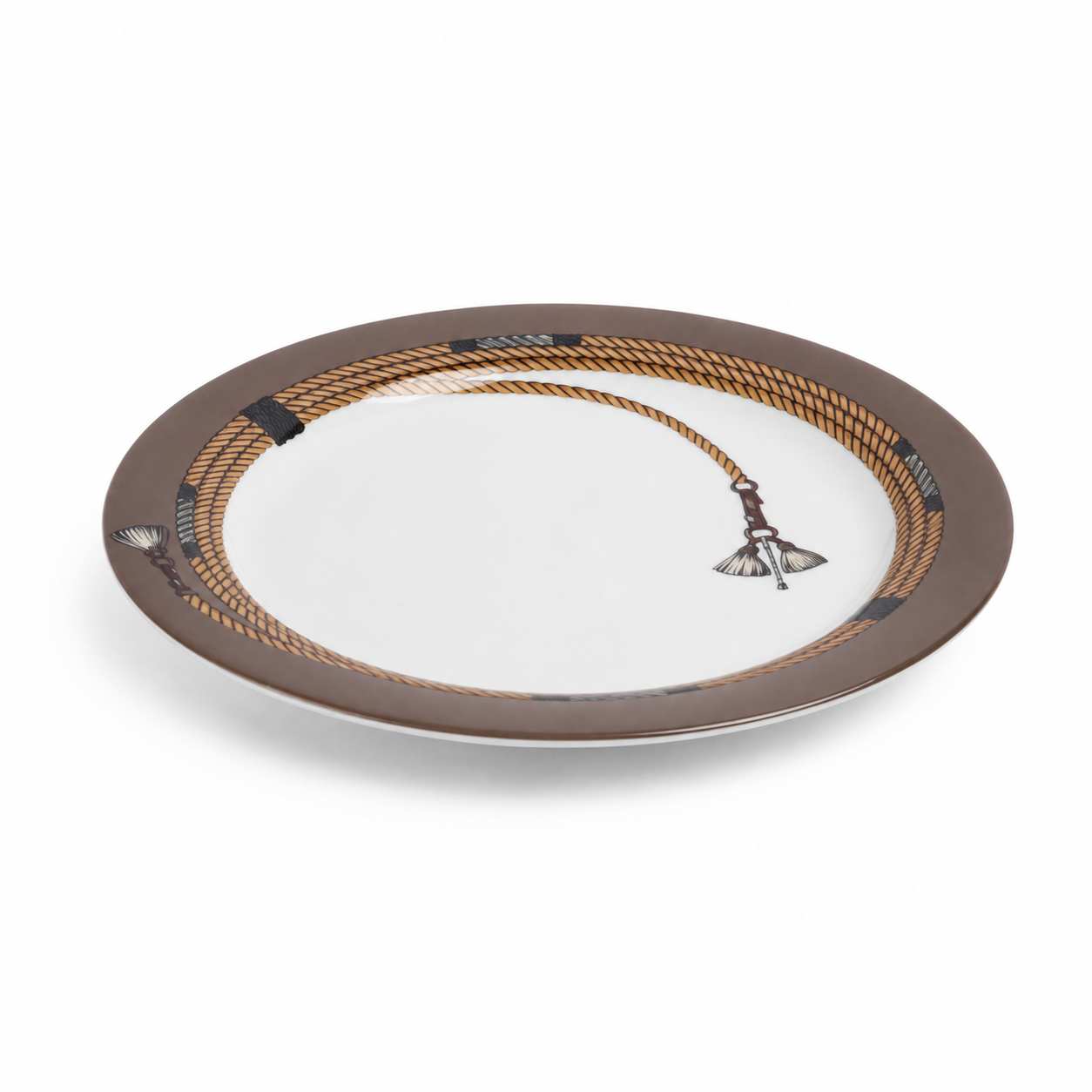Cordage Dinner Plate- Mushroom