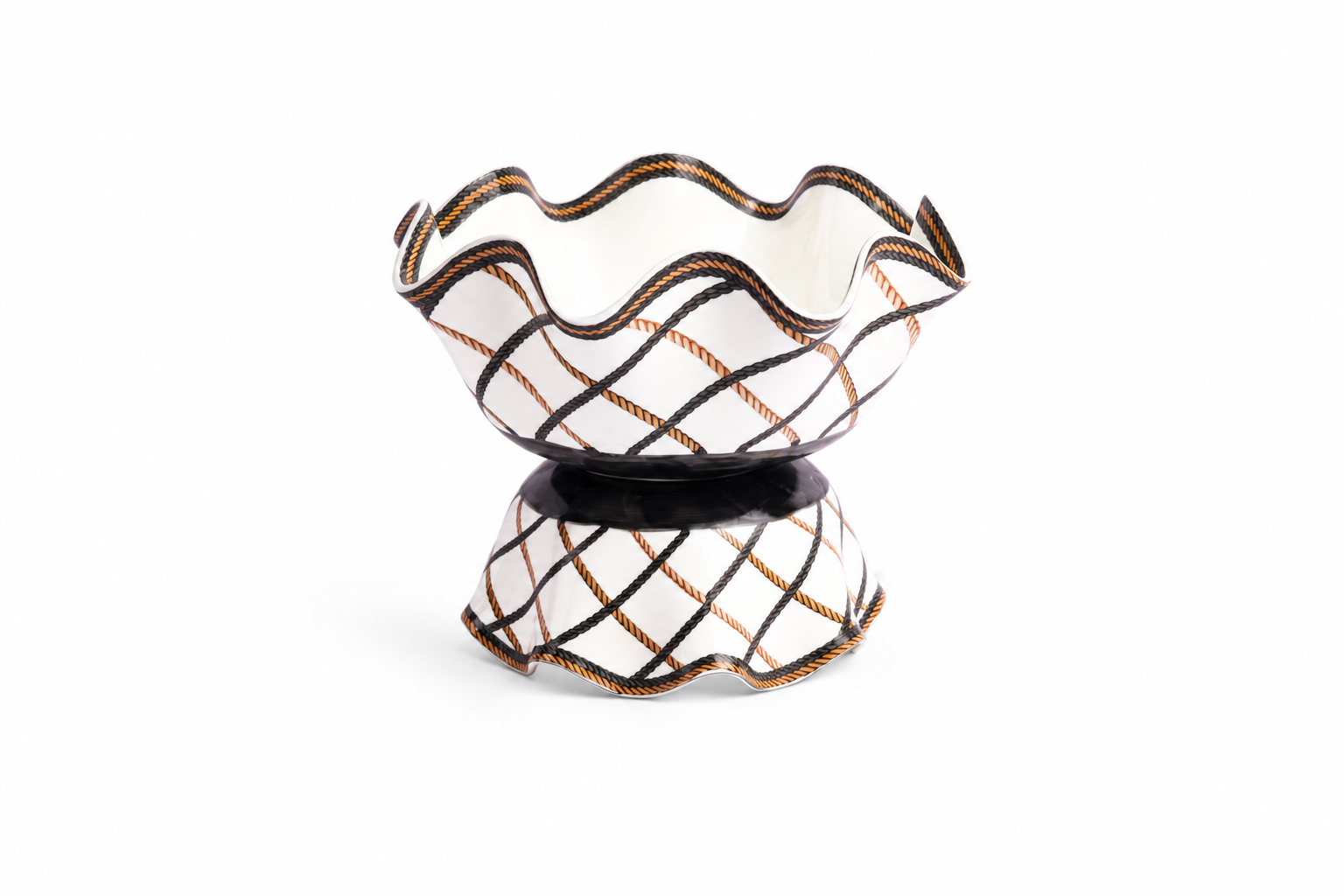 Cordage Floral Bowl