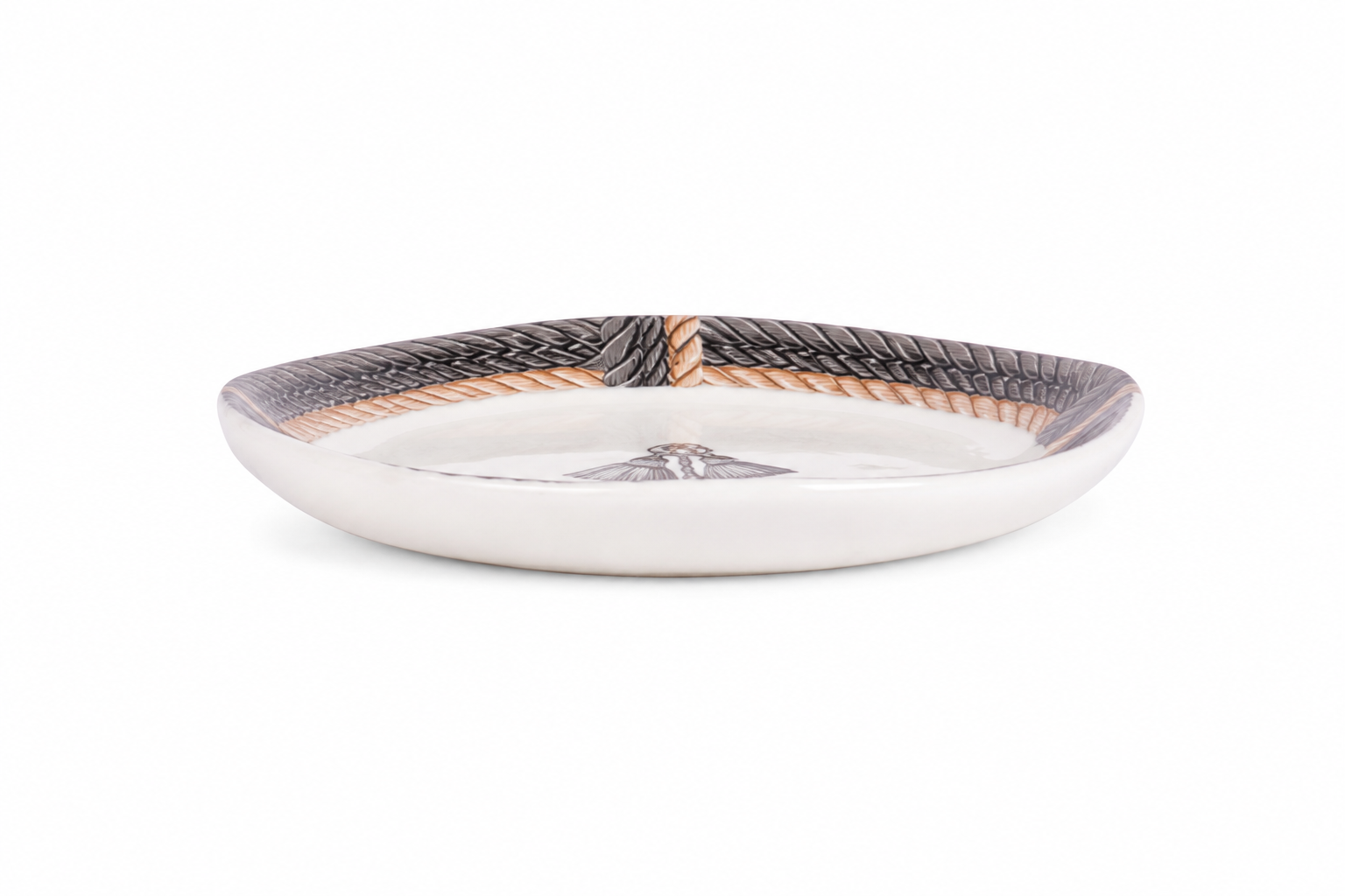Cordage Appetizer plate- Tassel