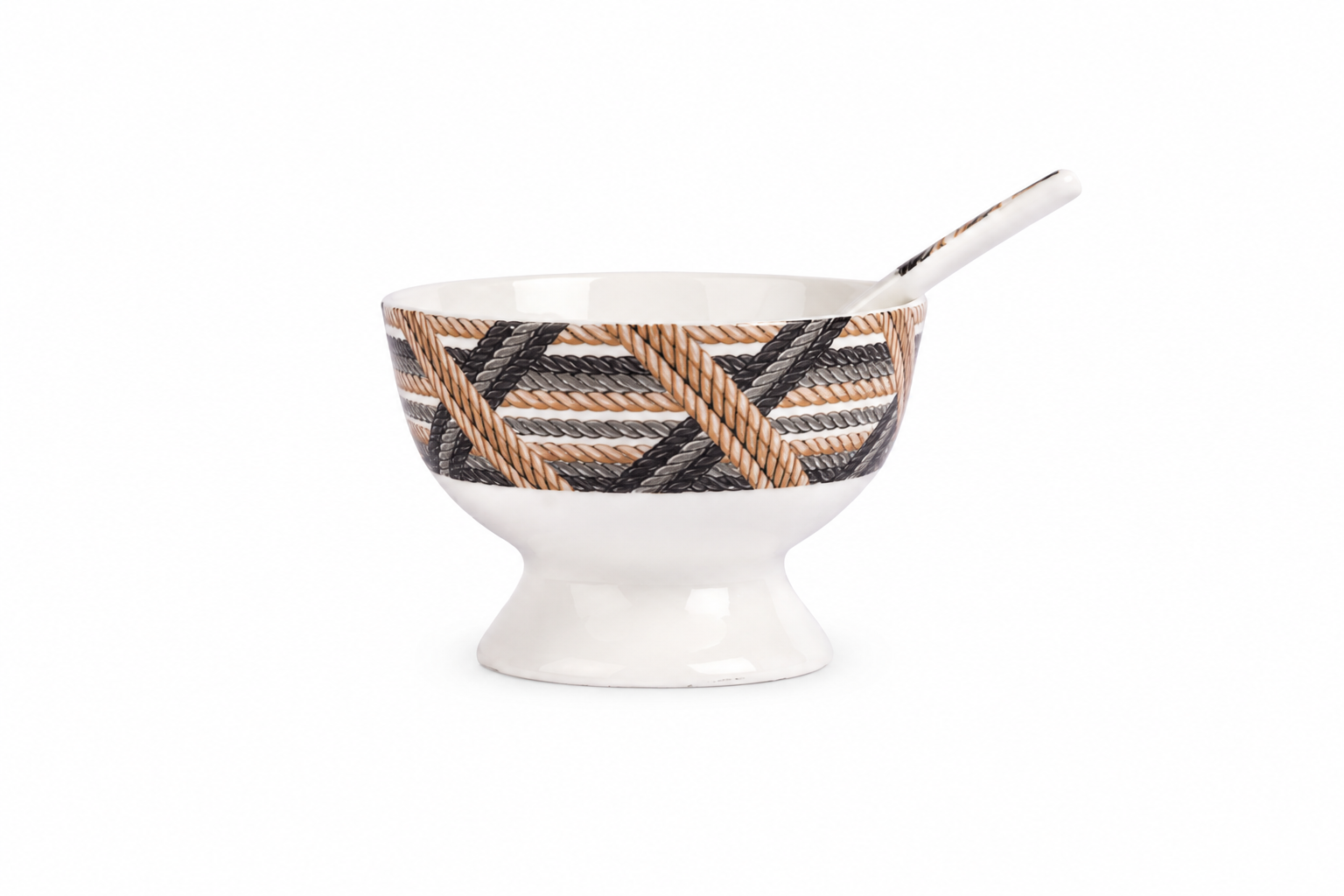 Cordage Dessert Bowl with Spoon