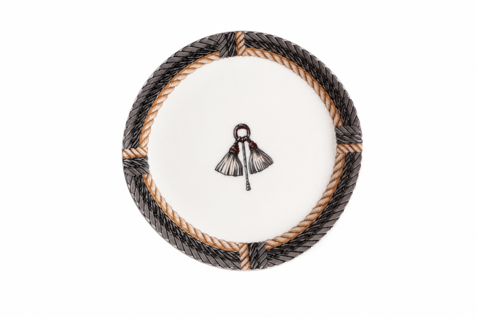 Cordage Appetizer plate- Tassel
