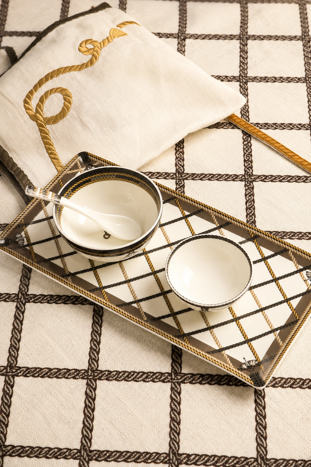 Cordage Rectangular platter