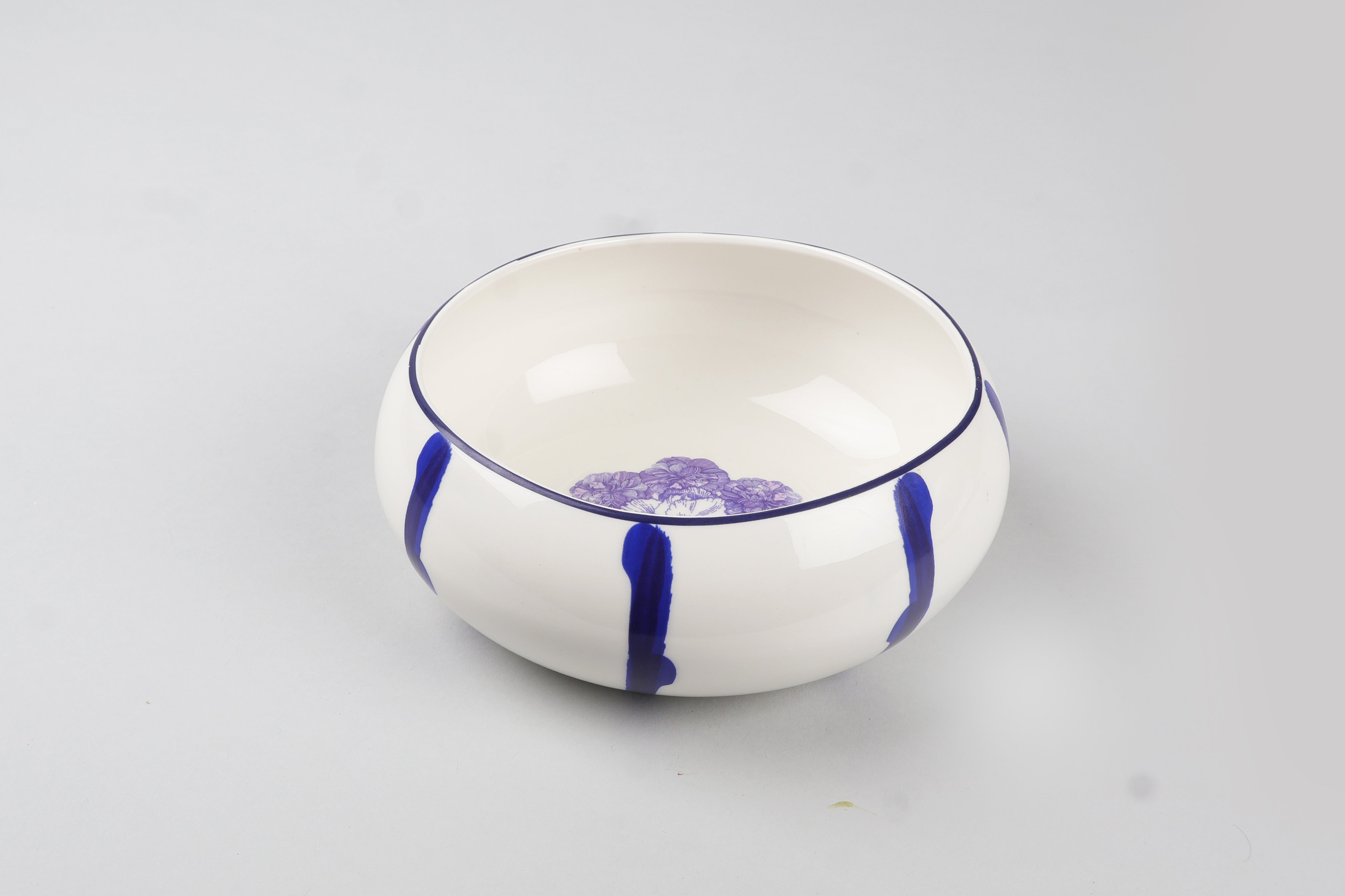 Jardin Large Serving Dish- Blue