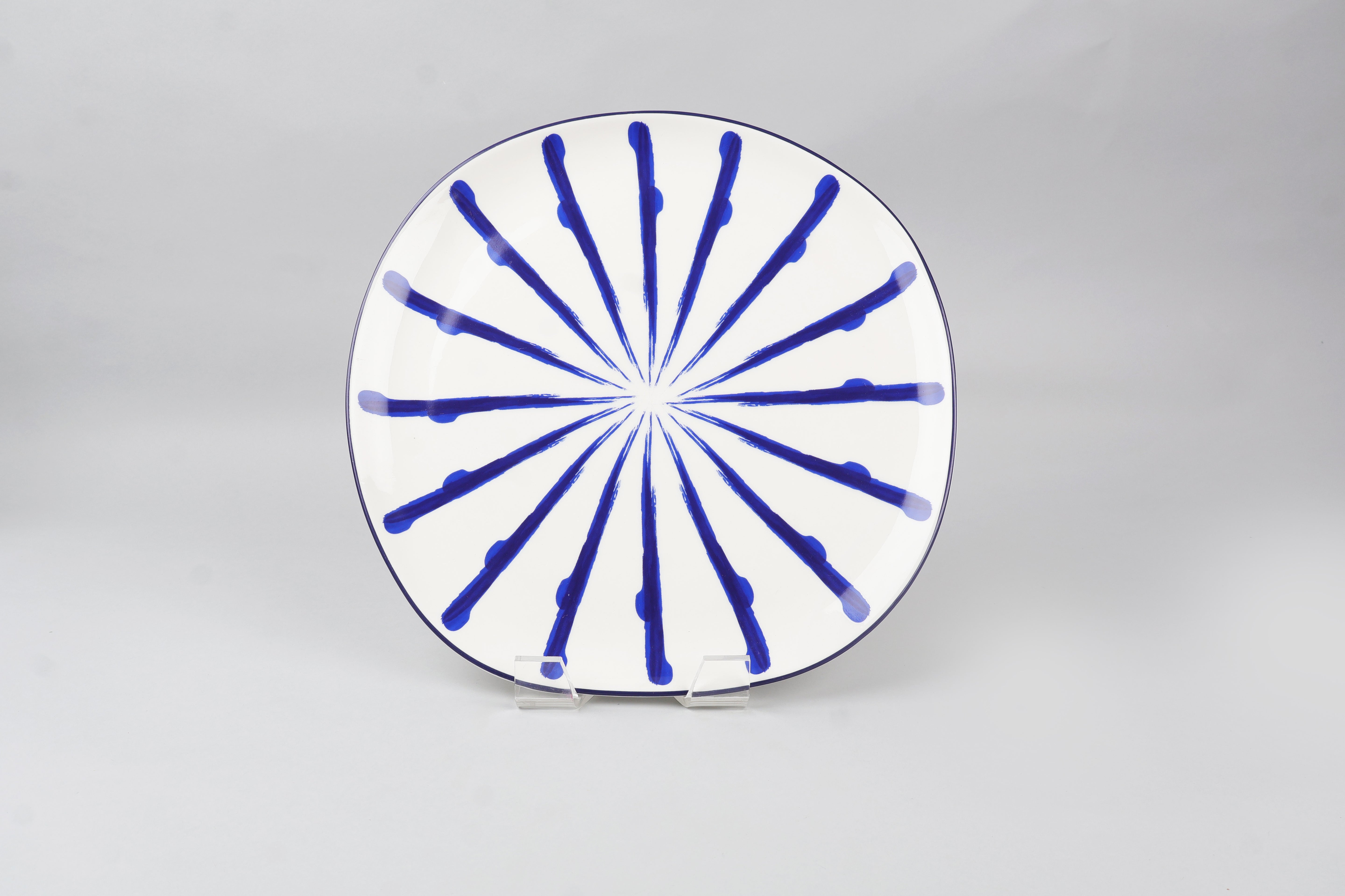 Jardin Dinner Plate- Blue