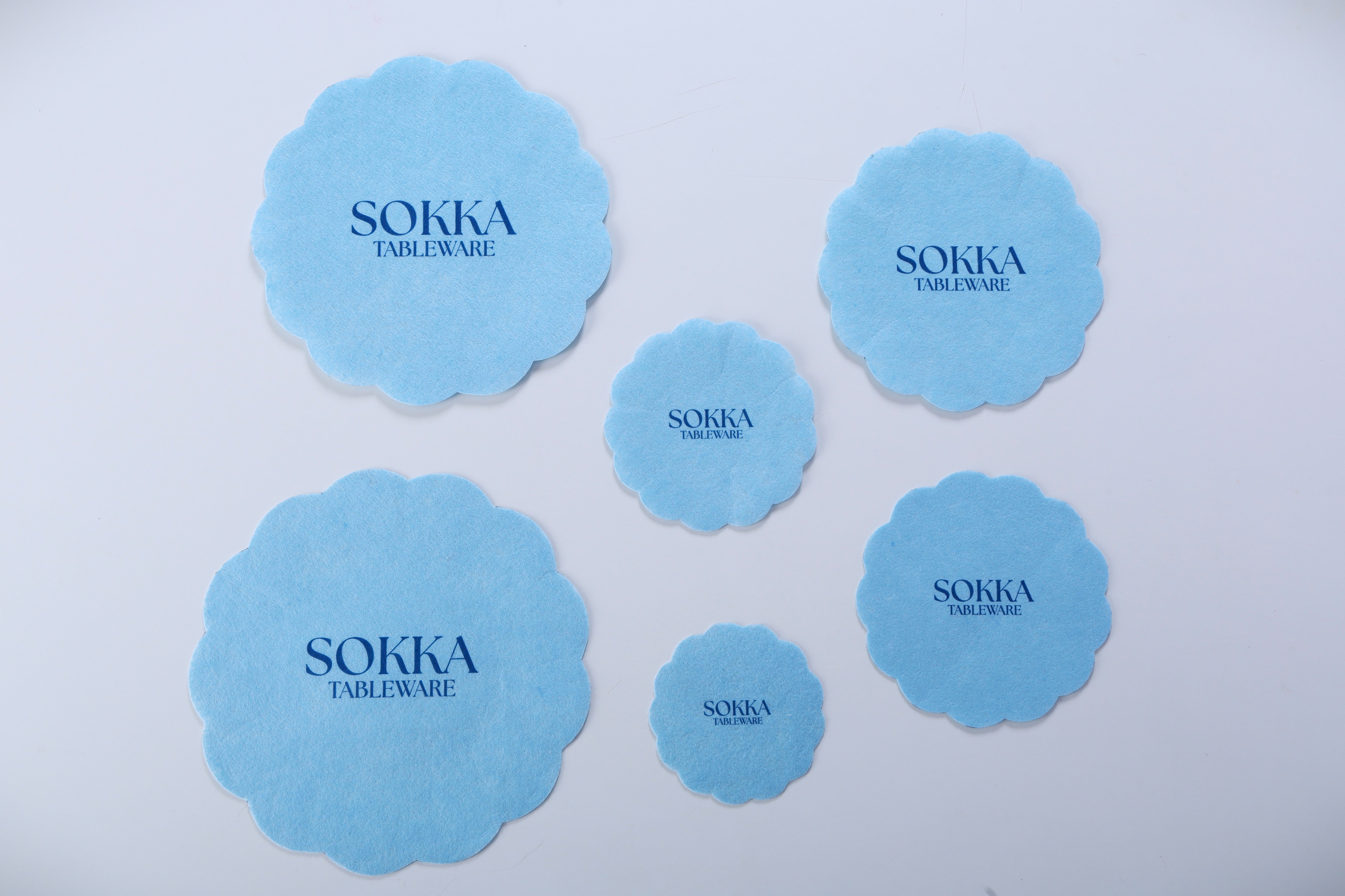 Circular Felt liner 8.4"- Set of 6