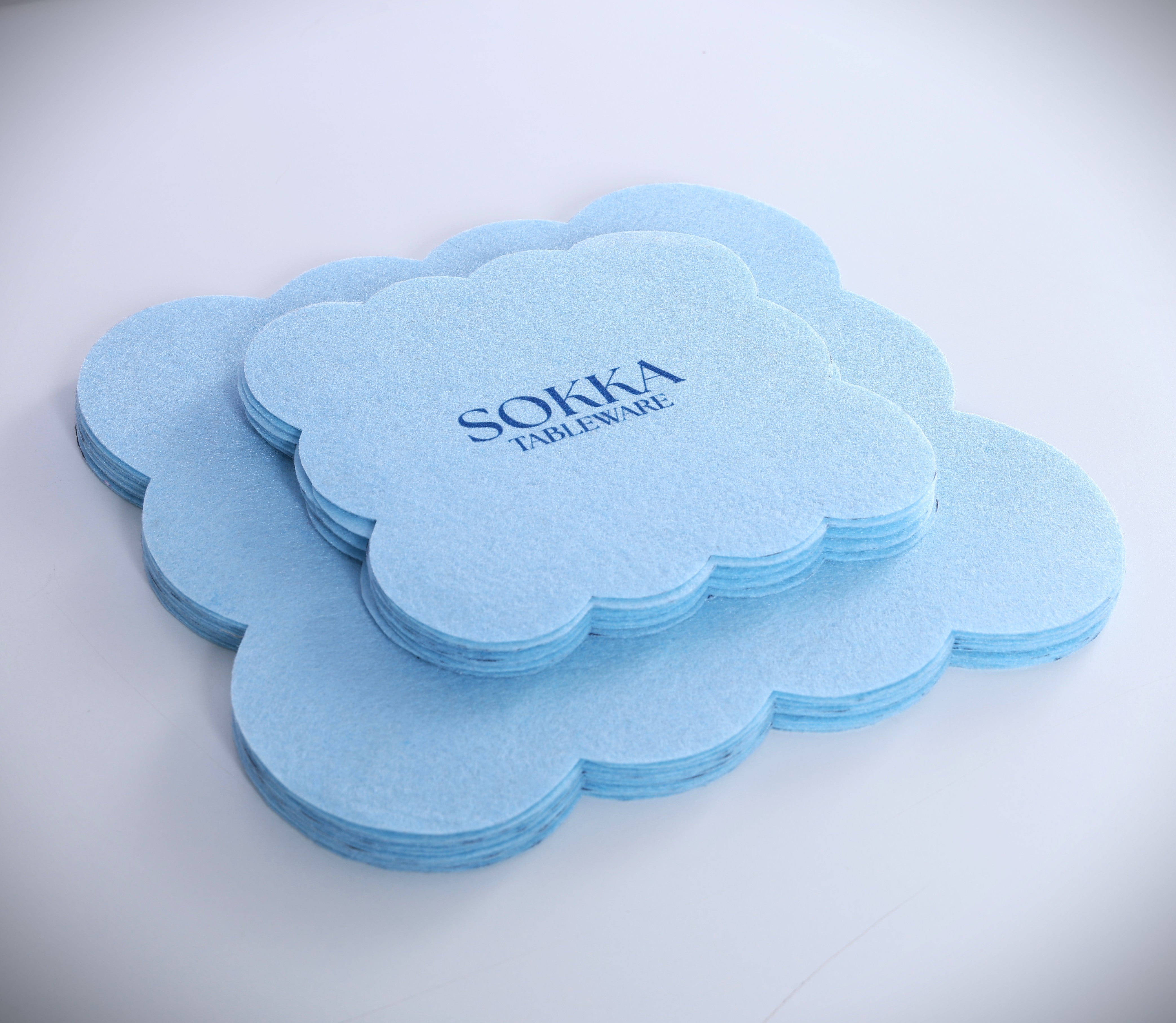 Square Felt liner 10.3" Set of 6