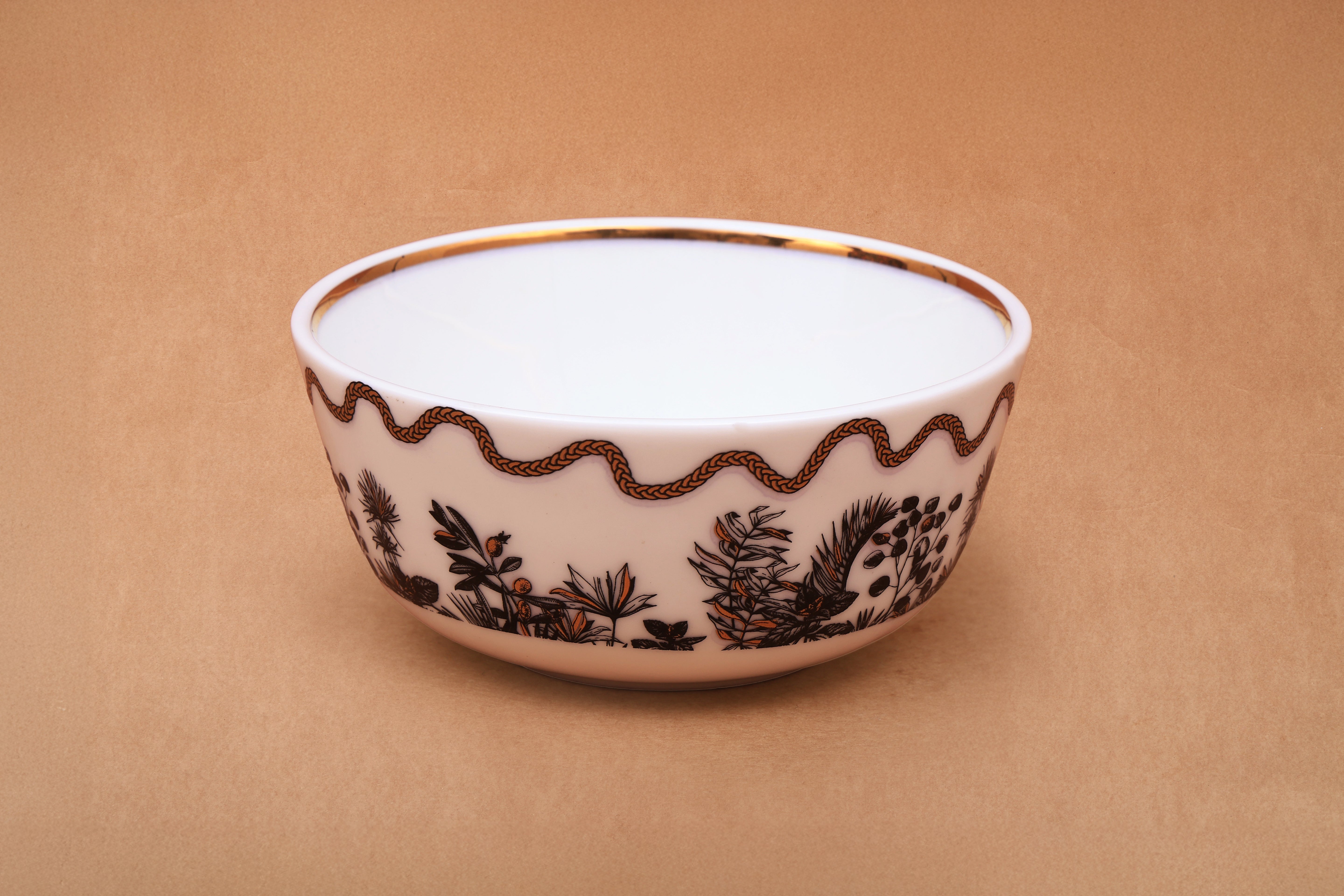 Safari Soup Bowl with Spoon & Plate