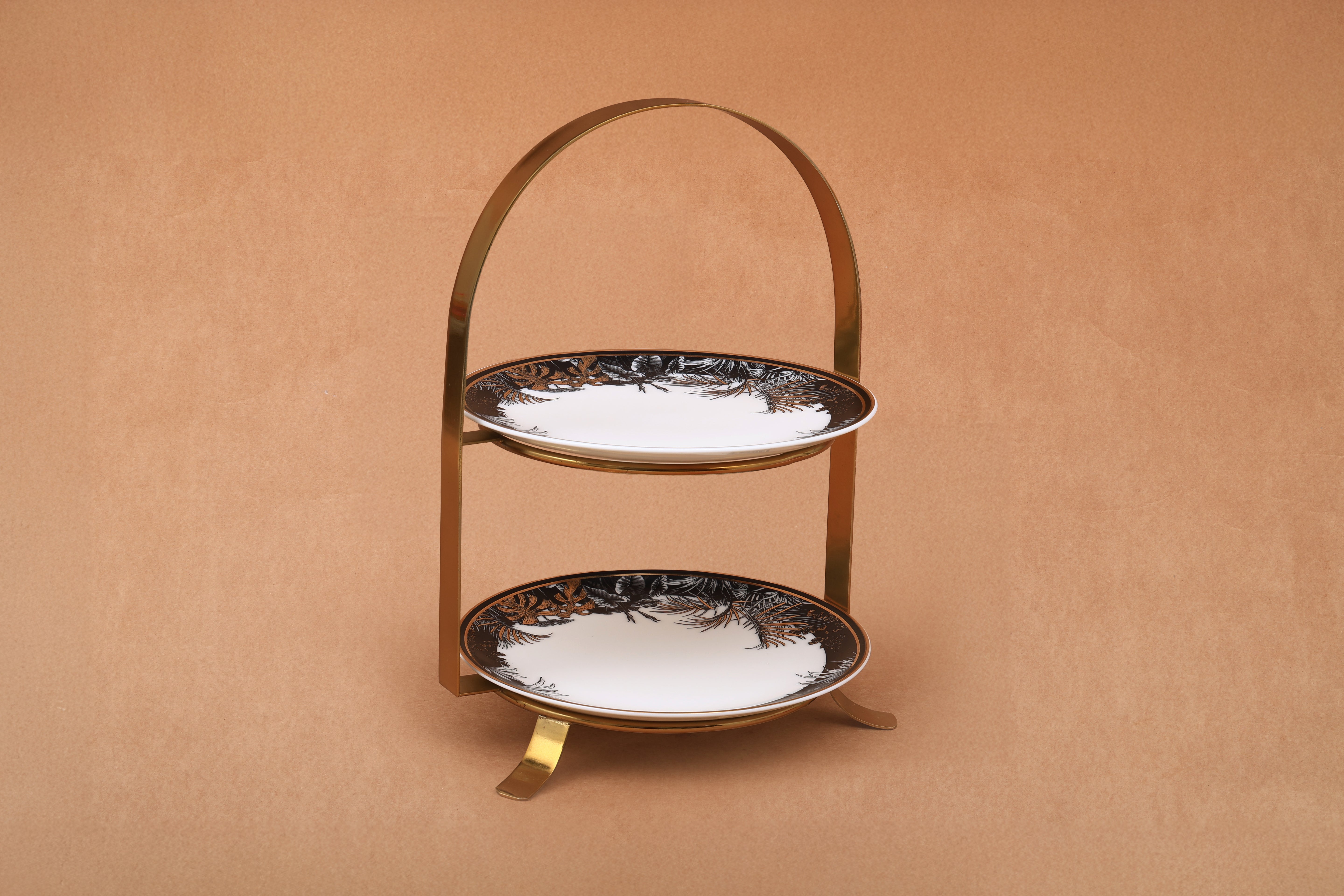 Safari Two-tier Cake Stand with BB plates