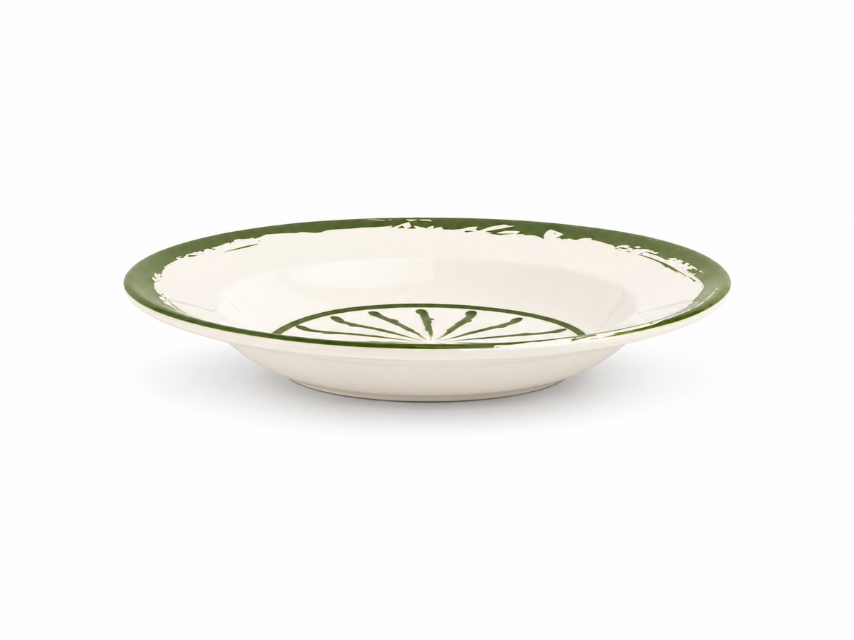 Jardin Pasta Plate- Green