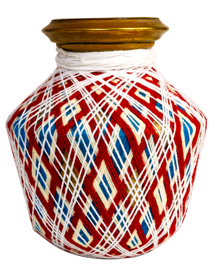 Handi Large- Maroon & Beige