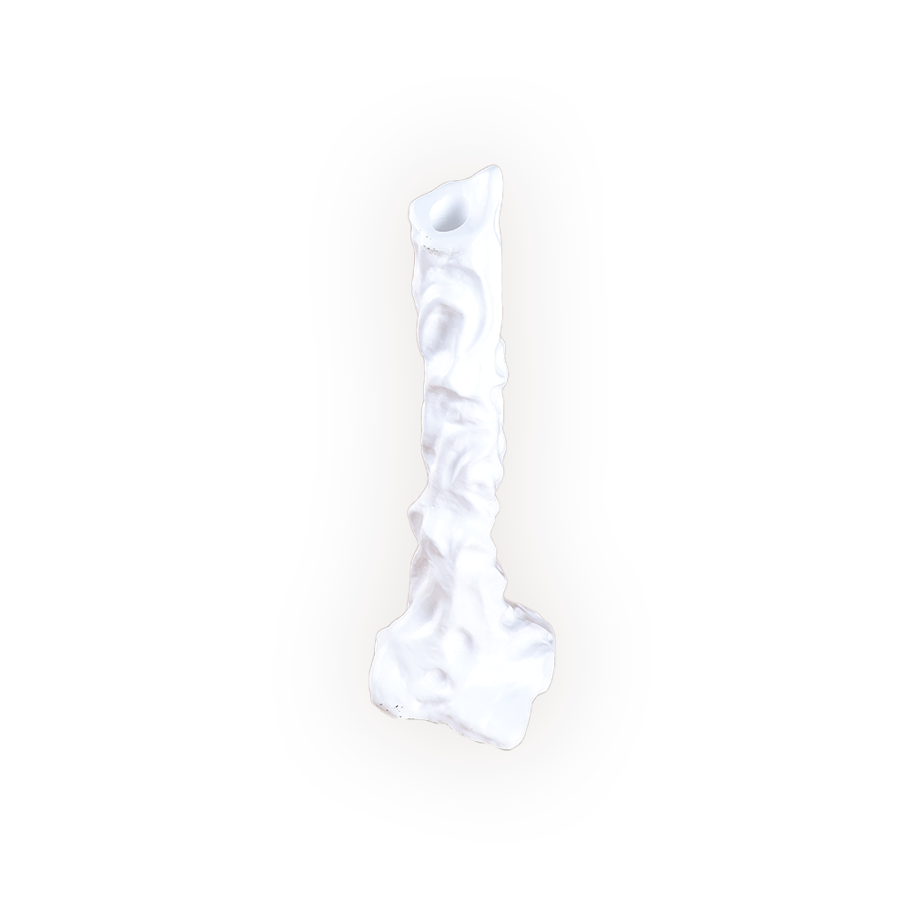 Candlestand White-Large