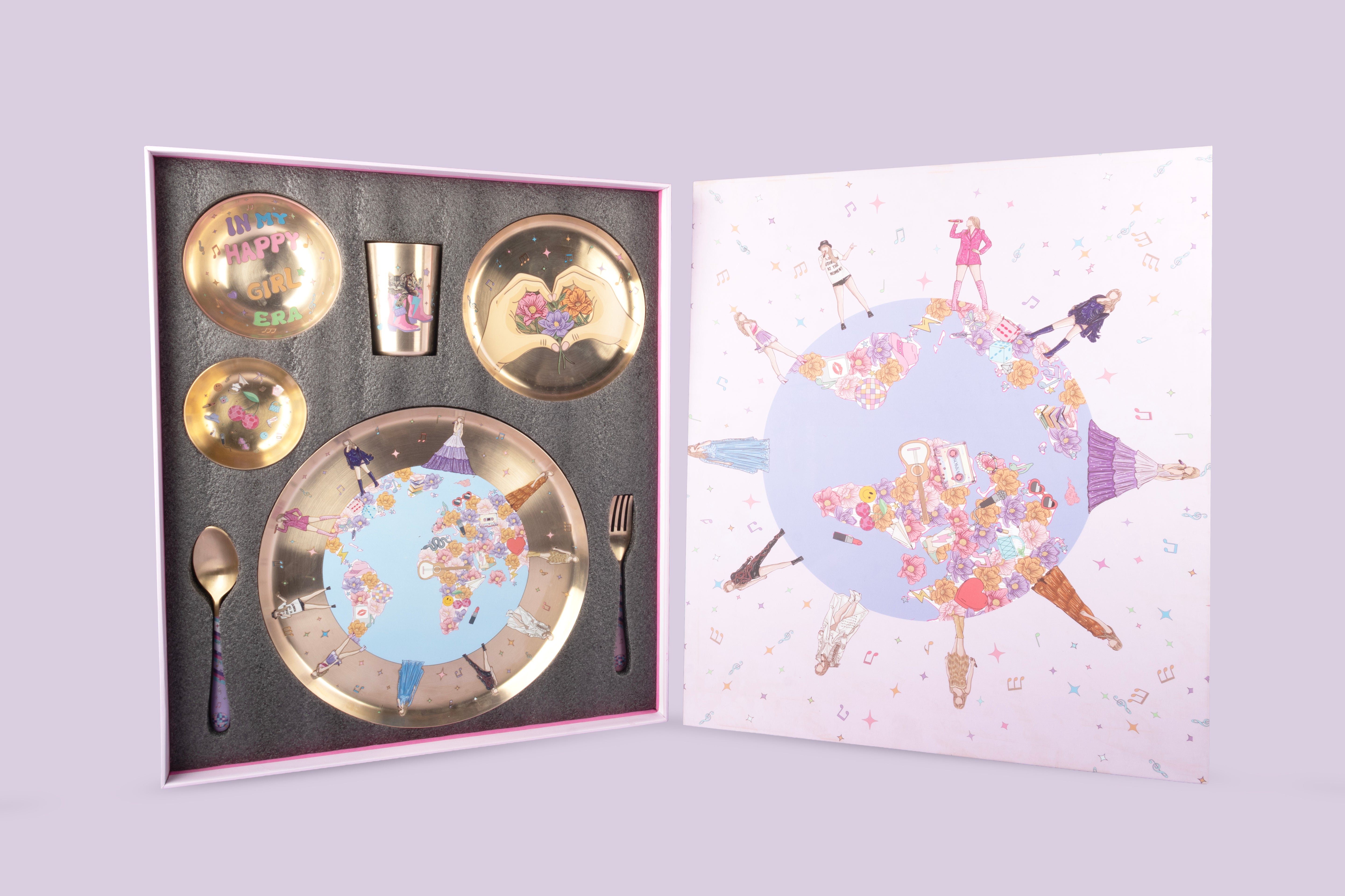 Kansa Era Grand Set of 7 collection- Globe & Heart