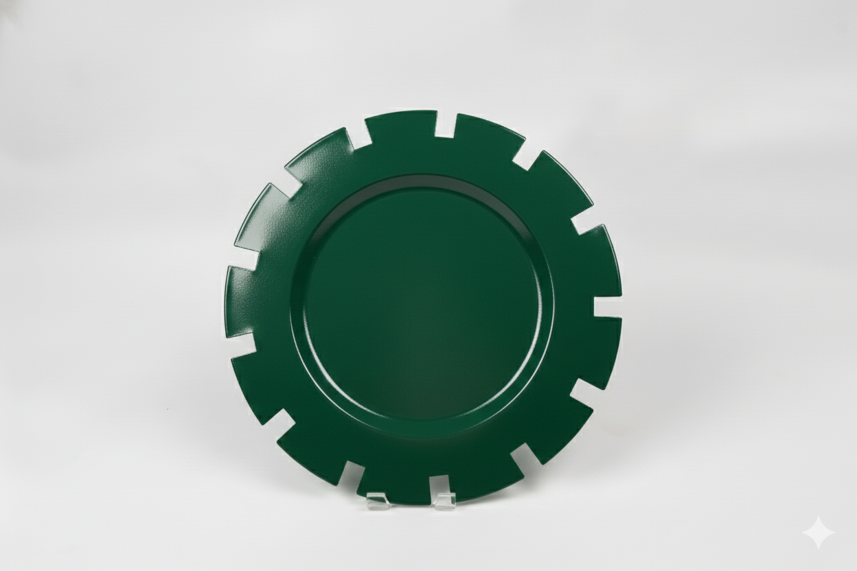 Jardin Charger Plate- Green