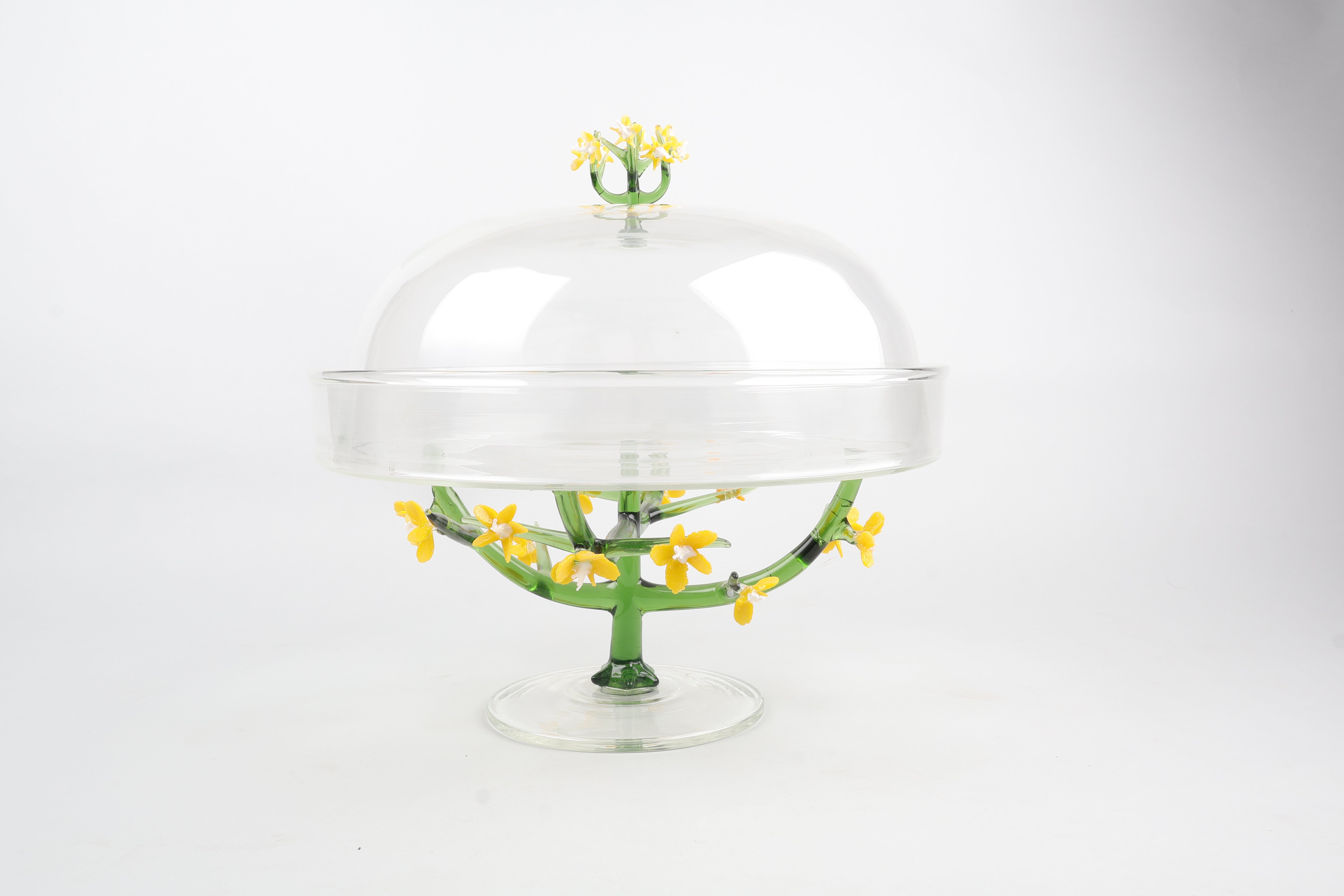 Jardin Cake Stand- Yellow