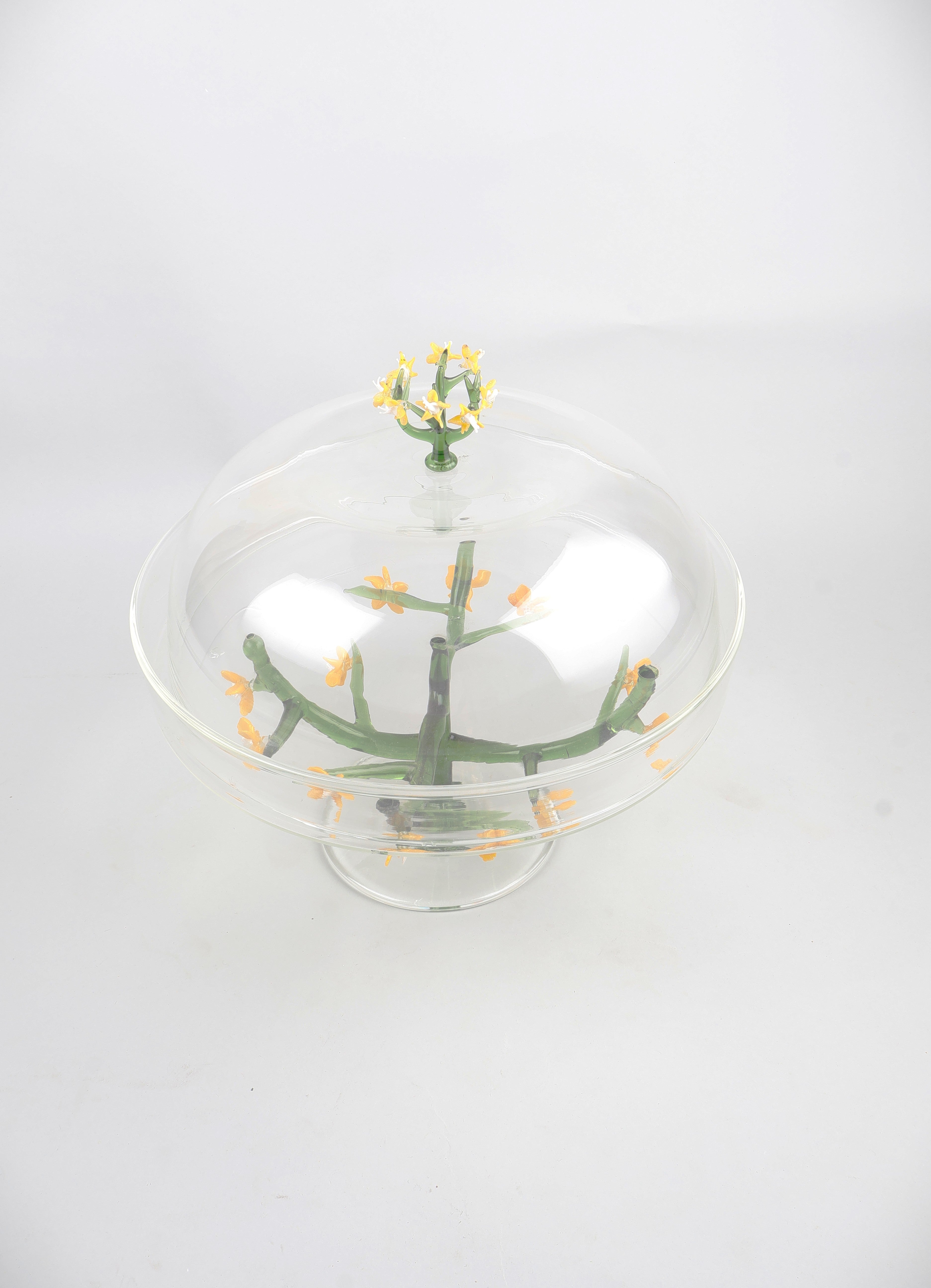 Jardin Cake Stand- Yellow