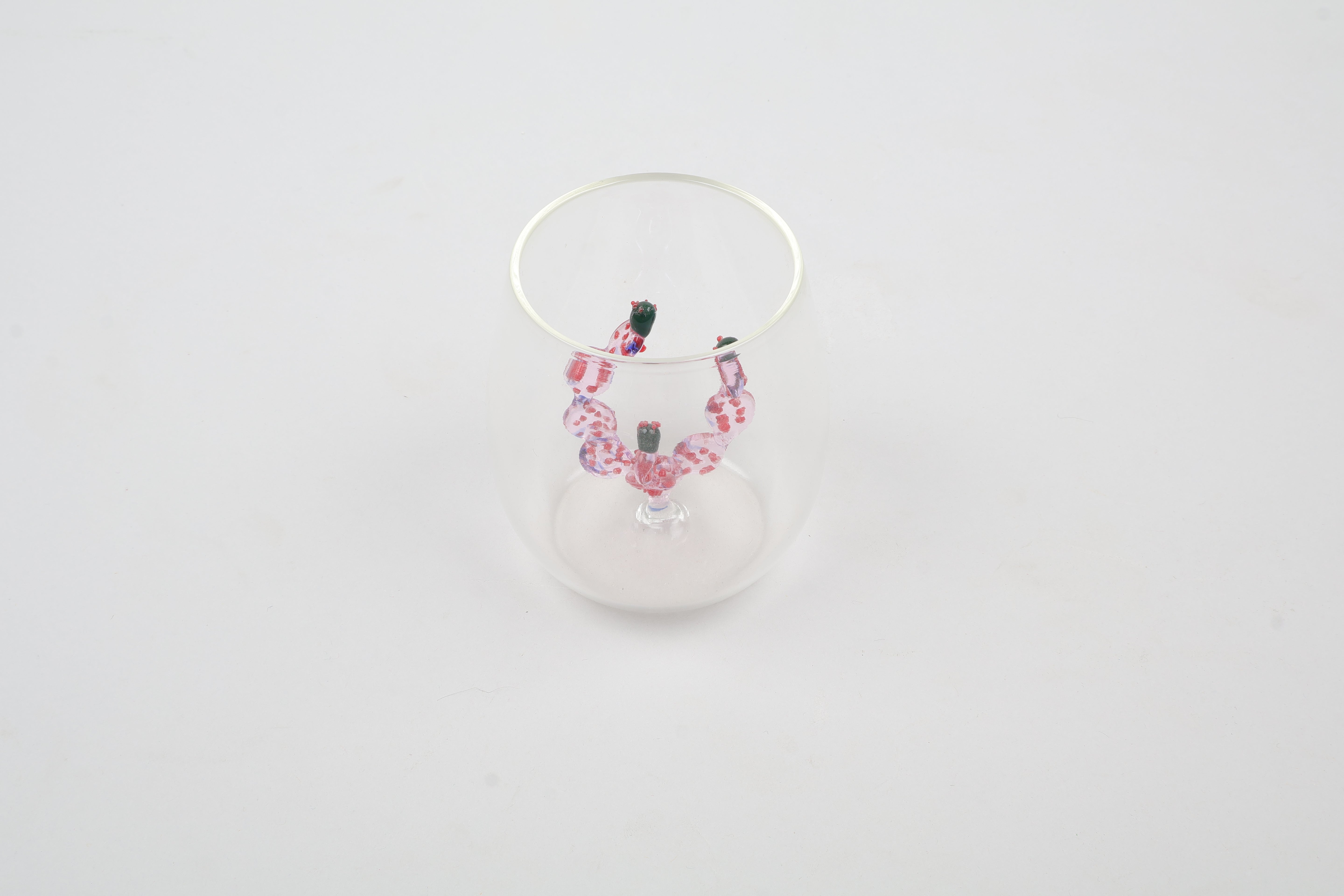 Mexican Tumbler With Cactus – Purple