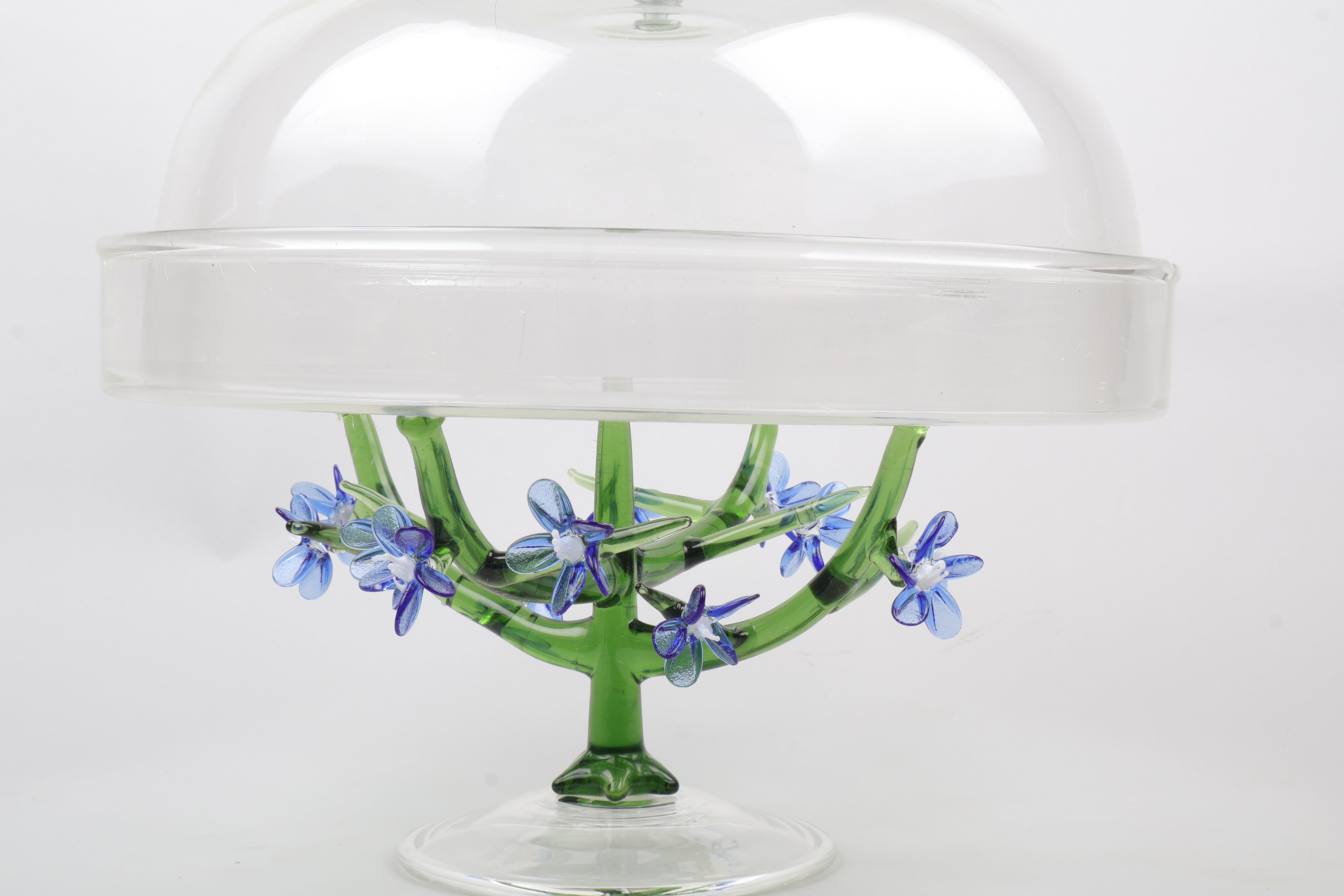 Jardin Cake Stand- Blue