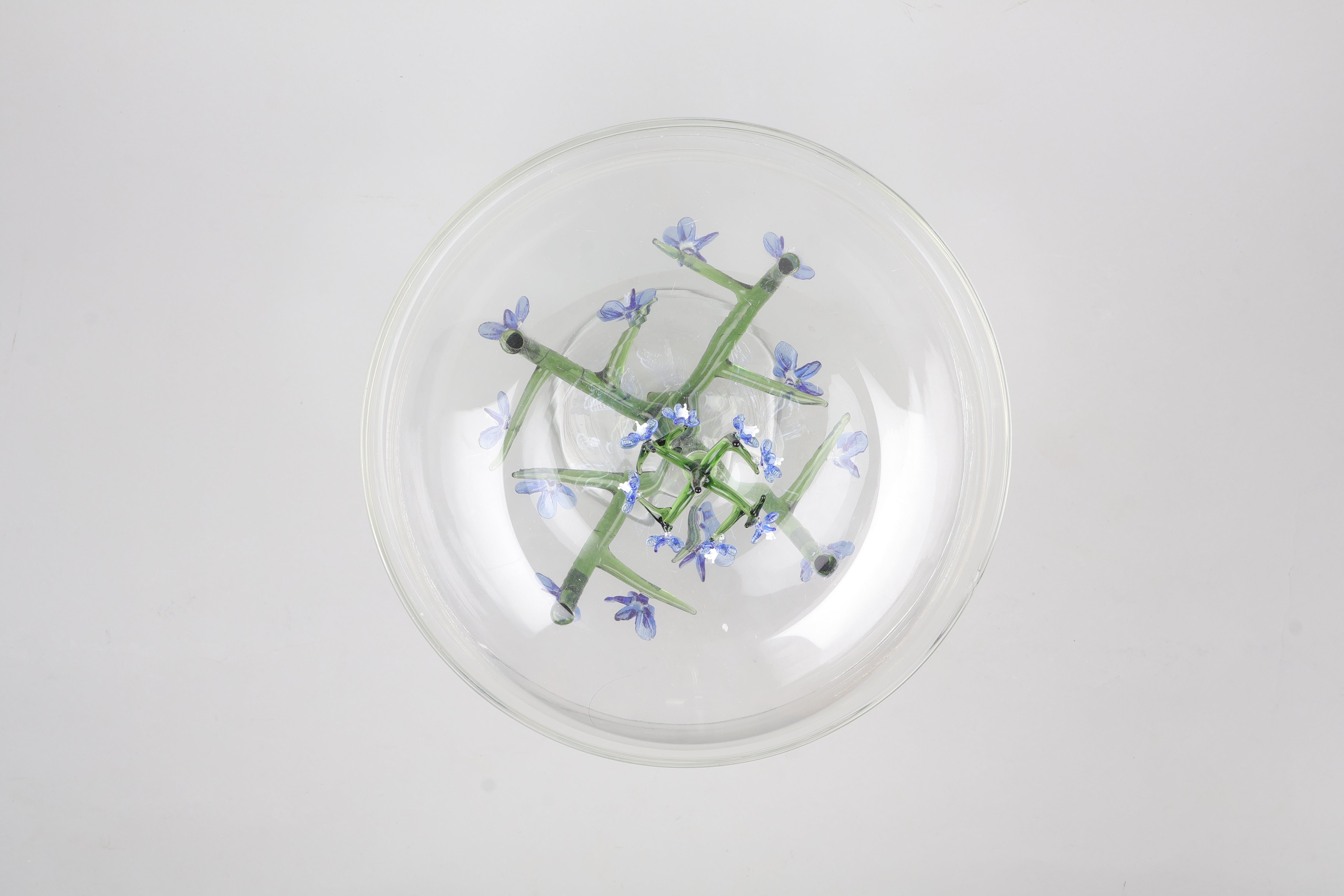 Jardin Cake Stand- Blue