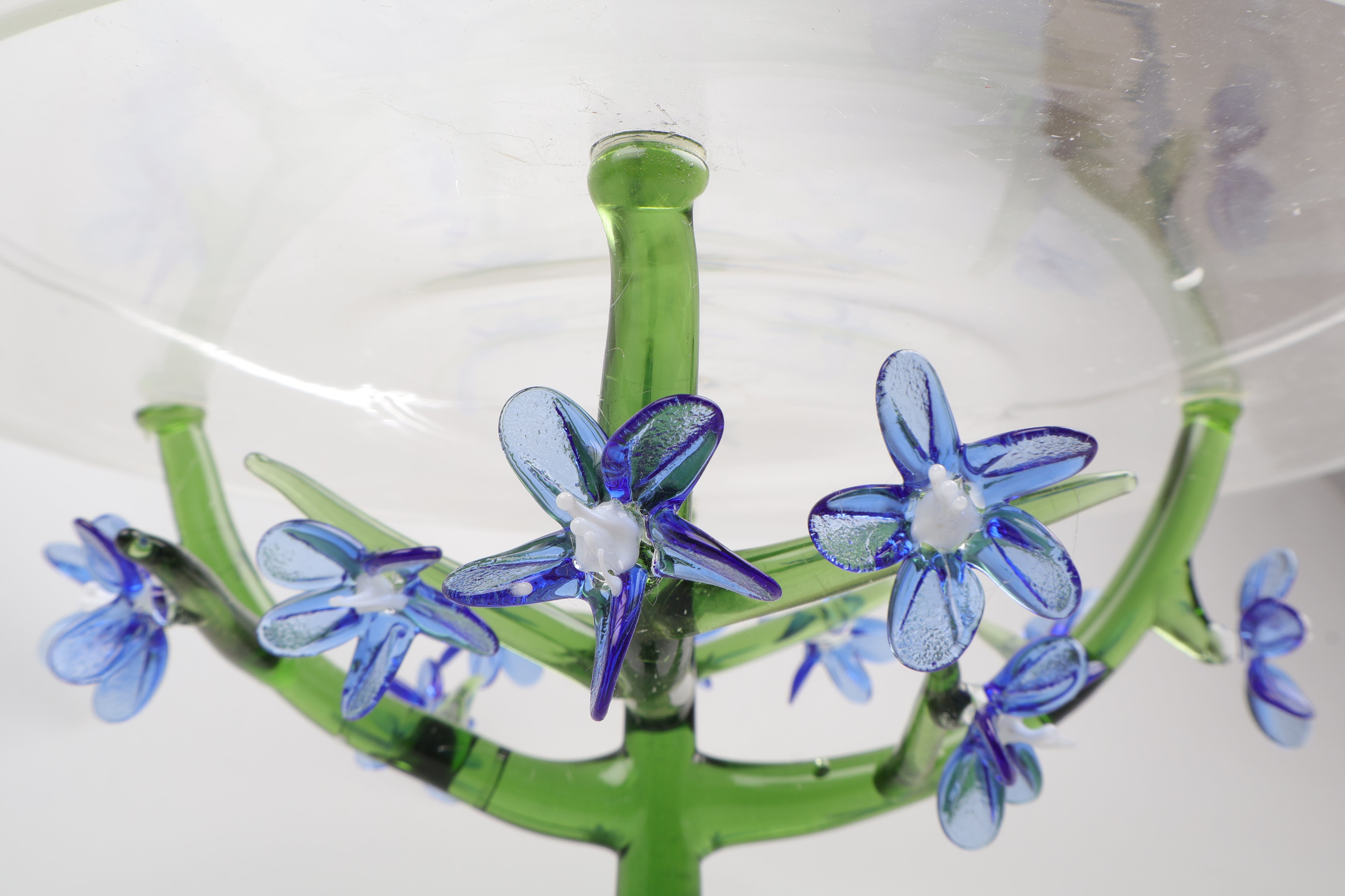 Jardin Cake Stand- Blue