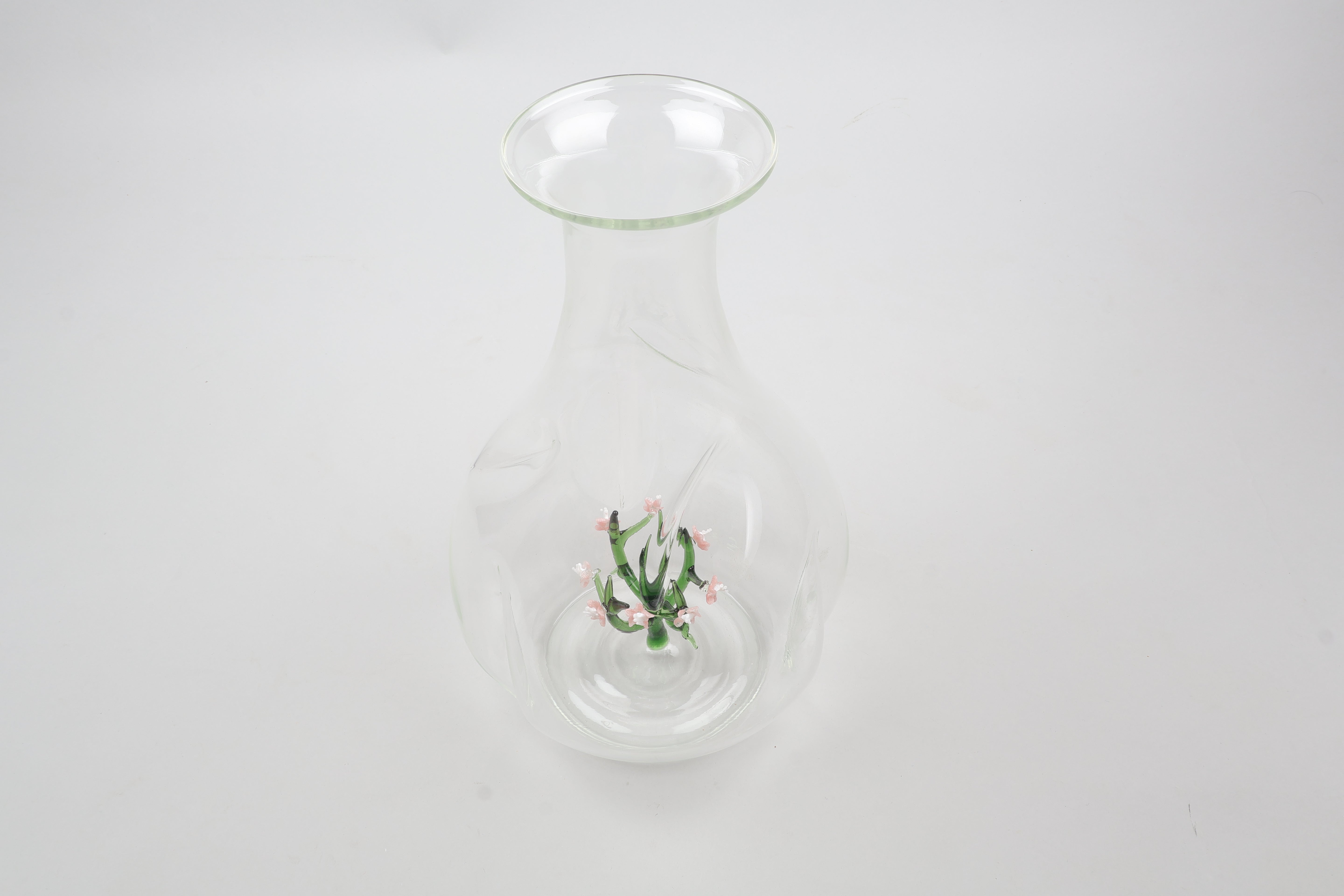 Jardin Glass Carafe- Pink