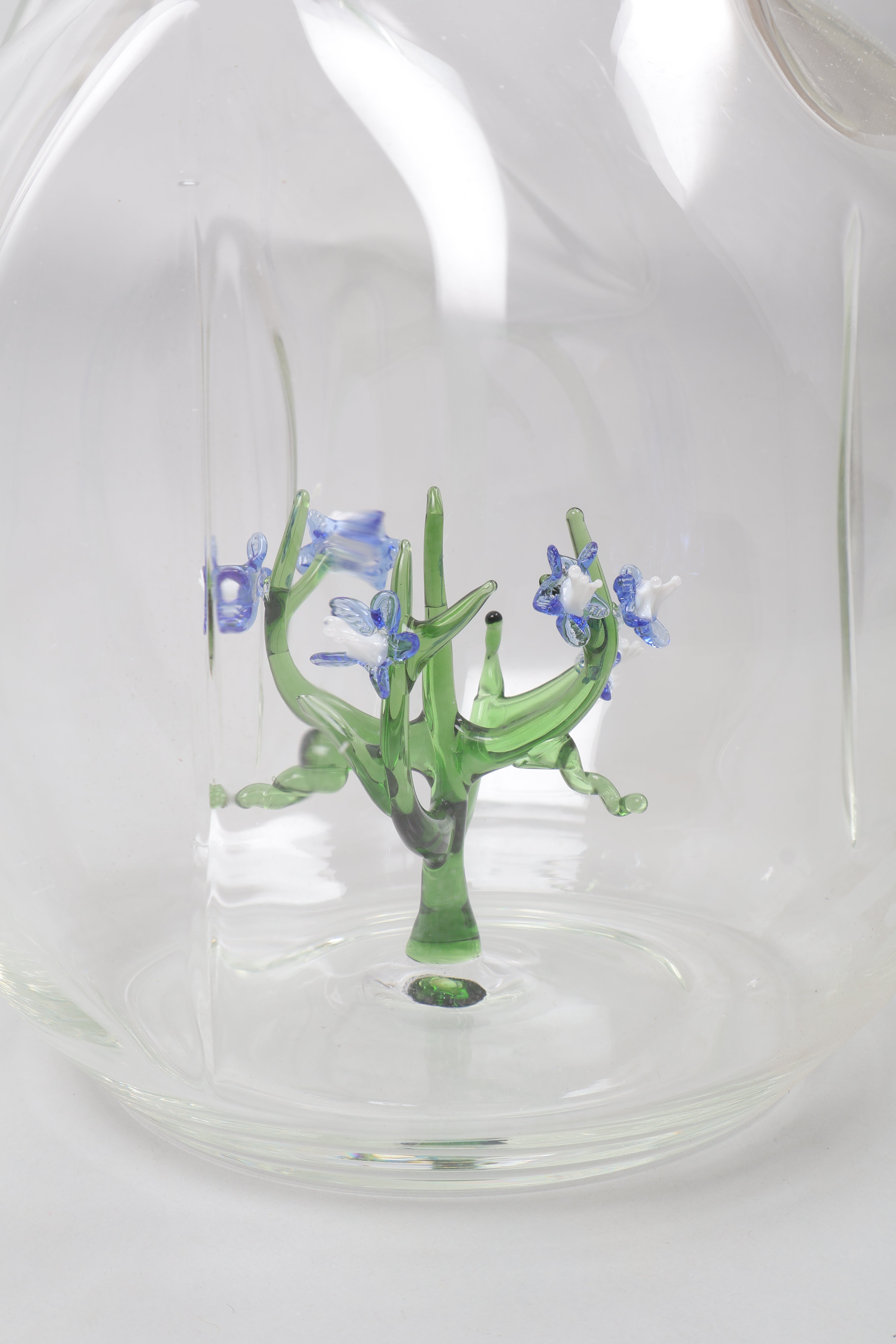 Jardin Glass Carafe- Blue