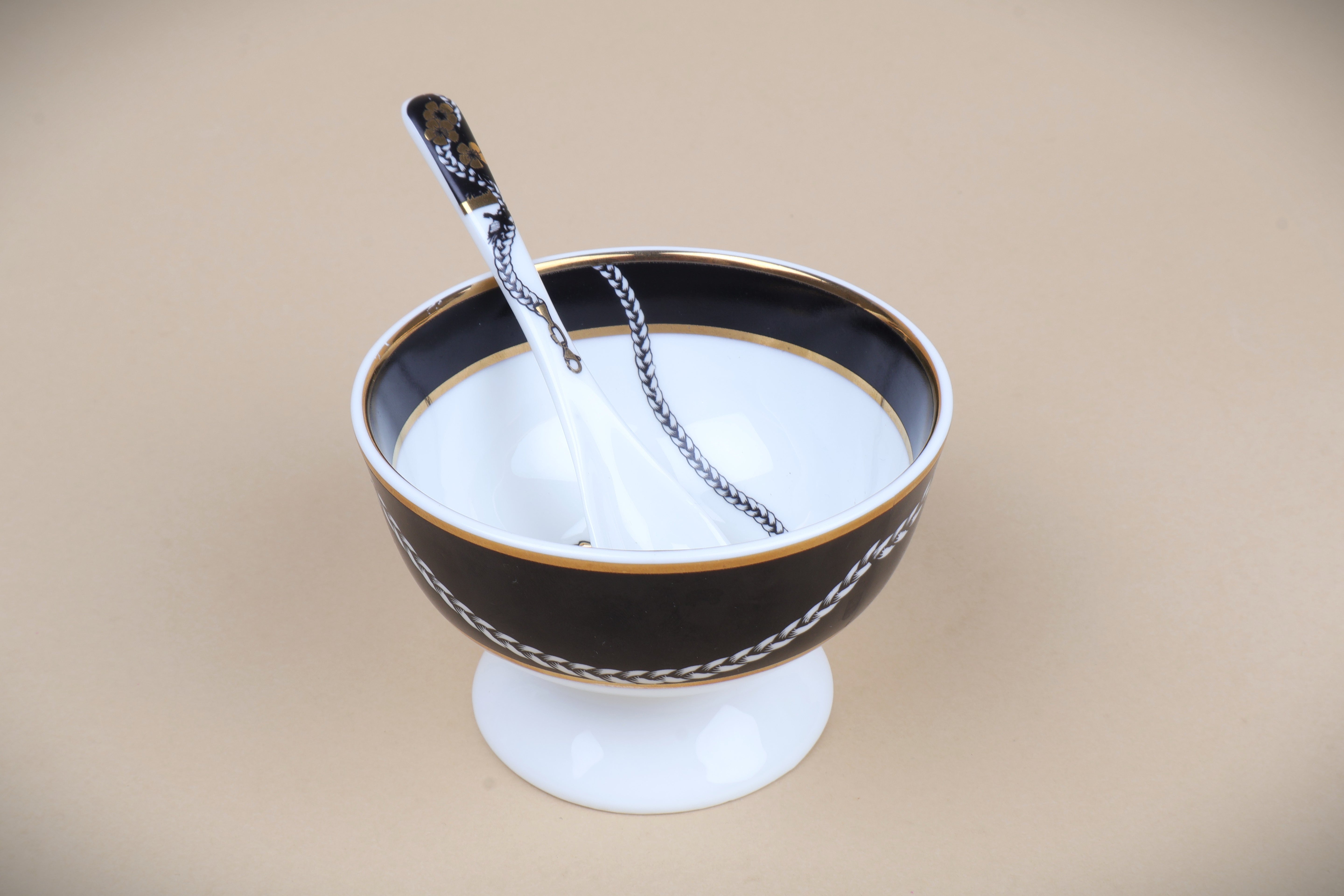 Safari Dessert Bowl with Spoon