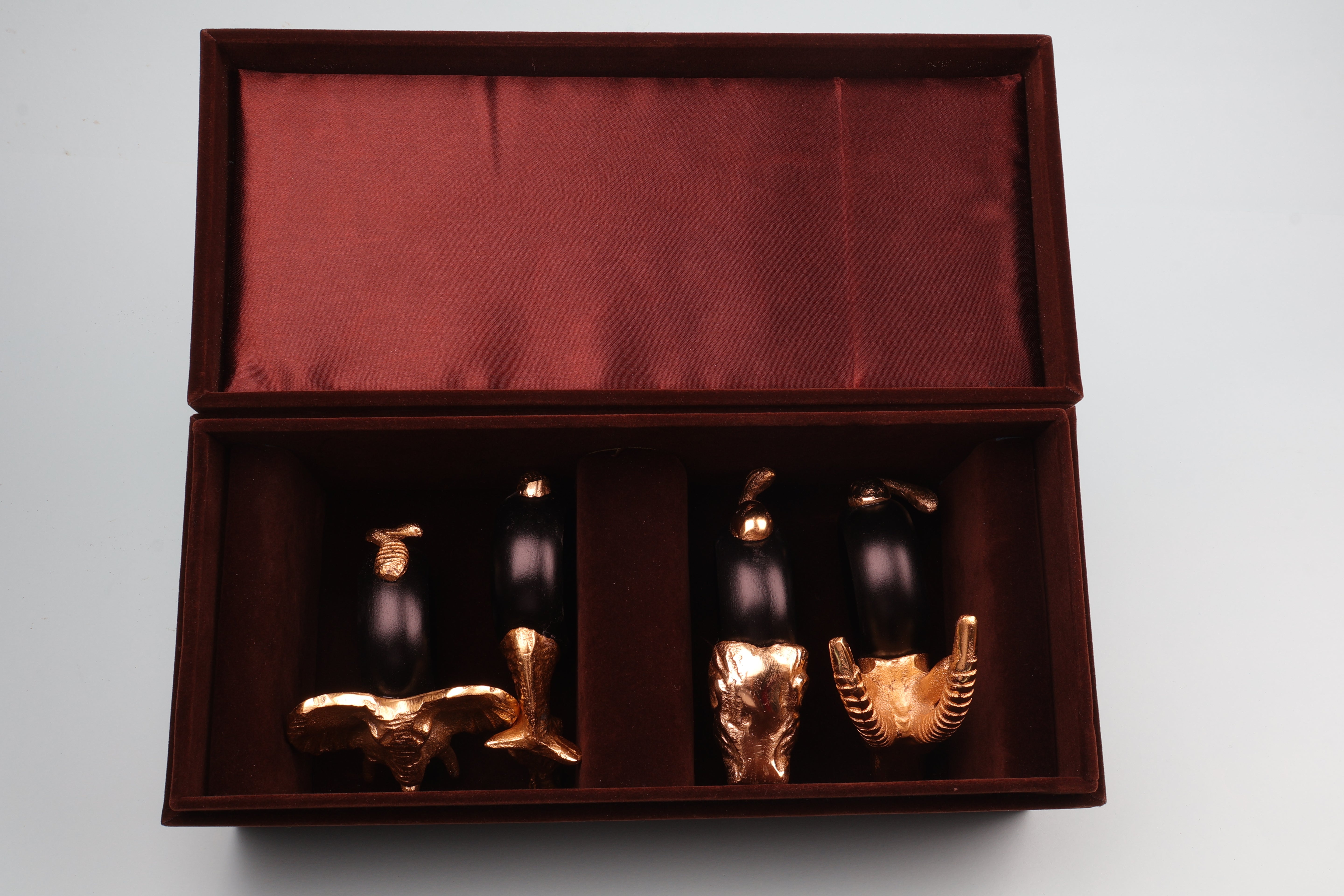 Safari Napkin Ring Gift Set of 4