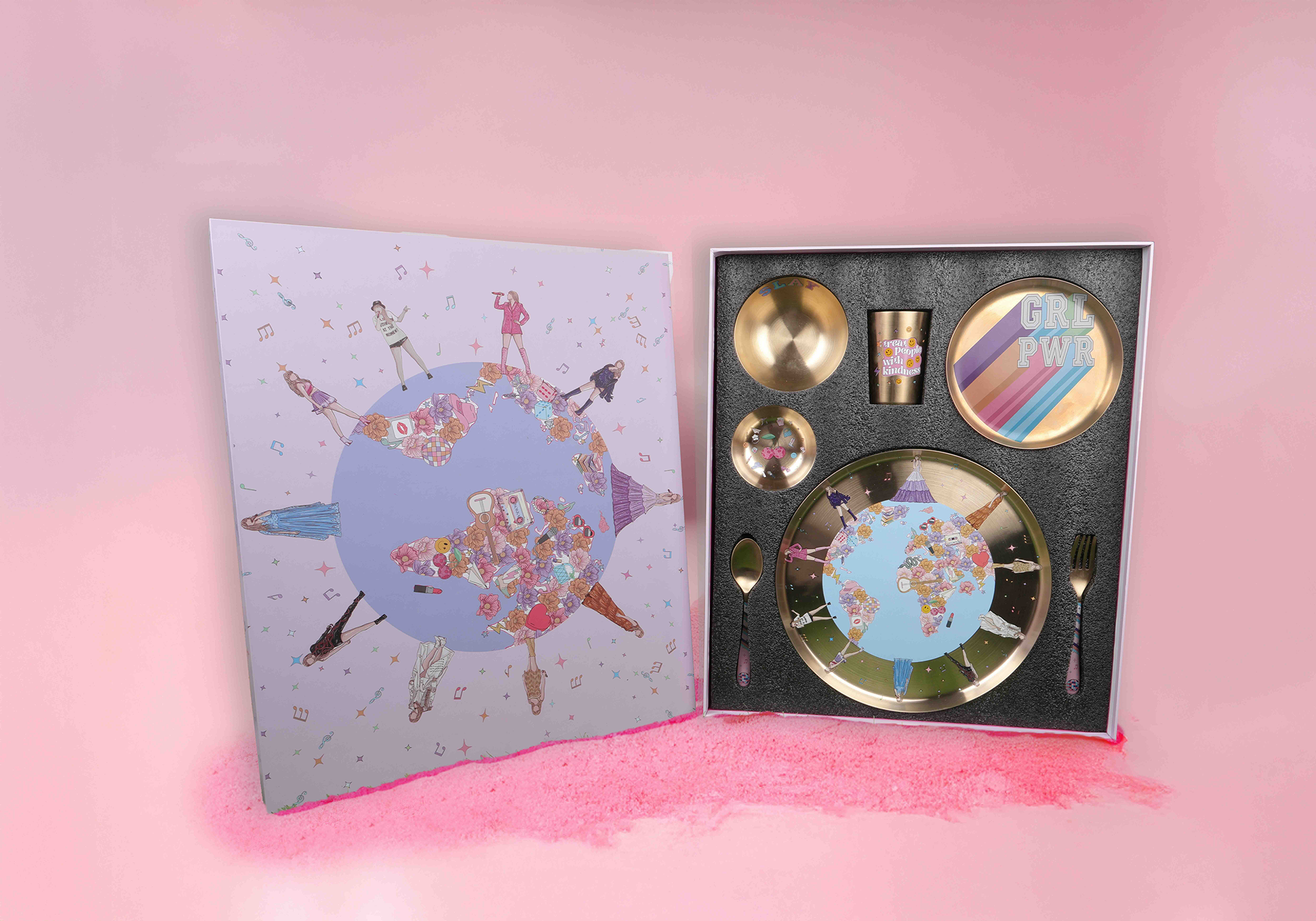 Kansa Era Grand Set of 7 collection- Globe & GRL PWR