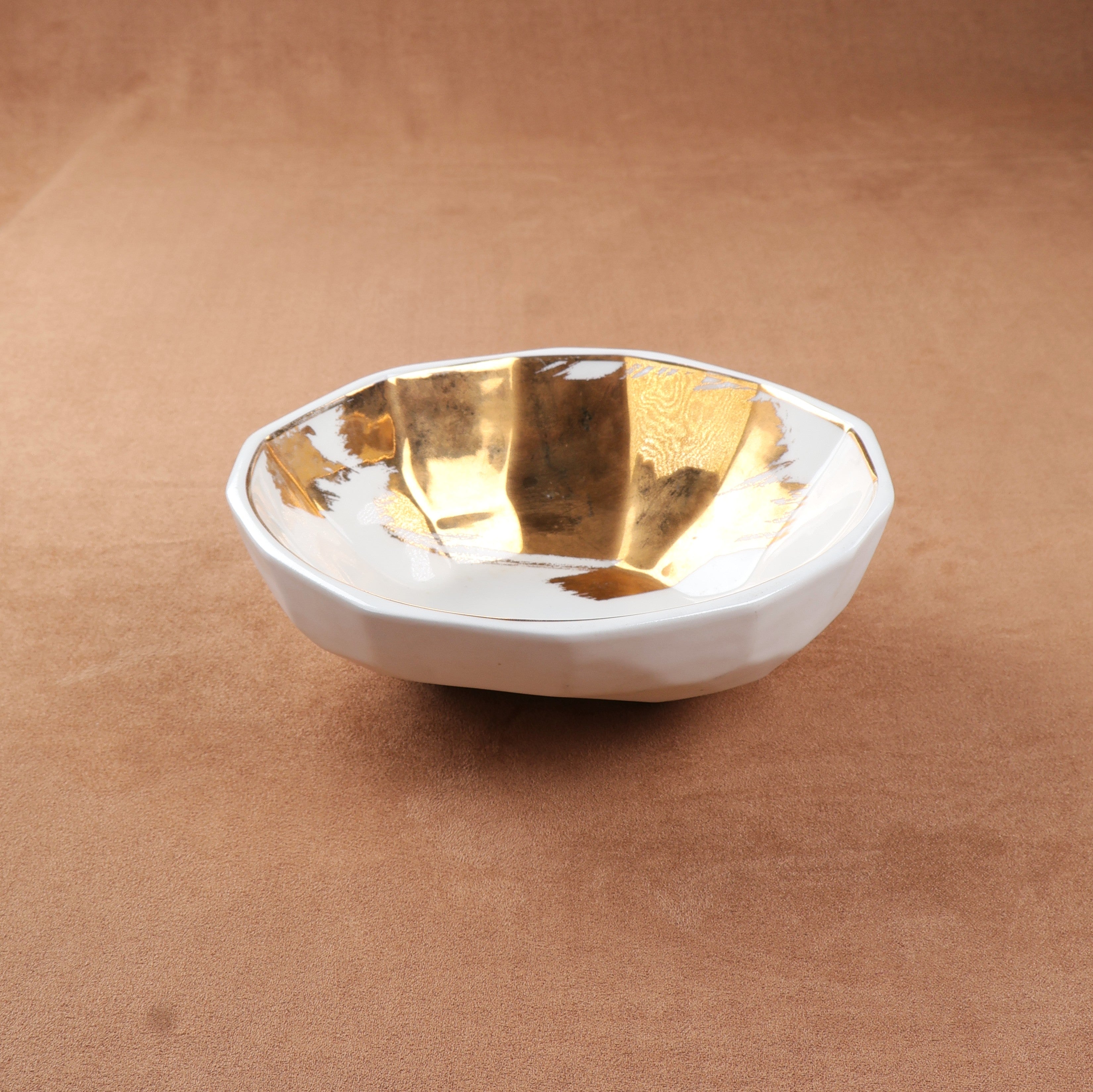 Identity serving dish Brush stroke design