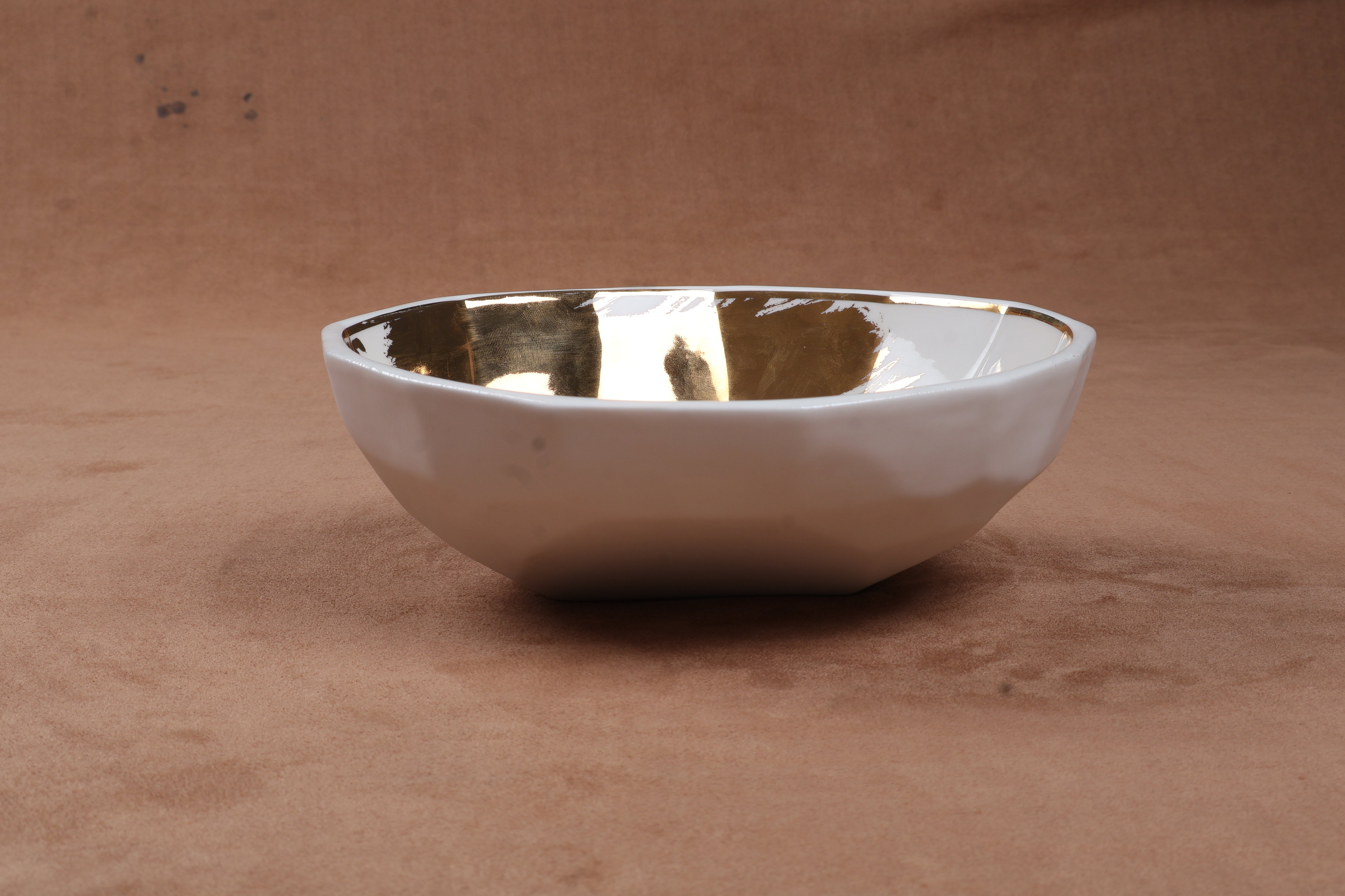 Identity serving dish Brush stroke design