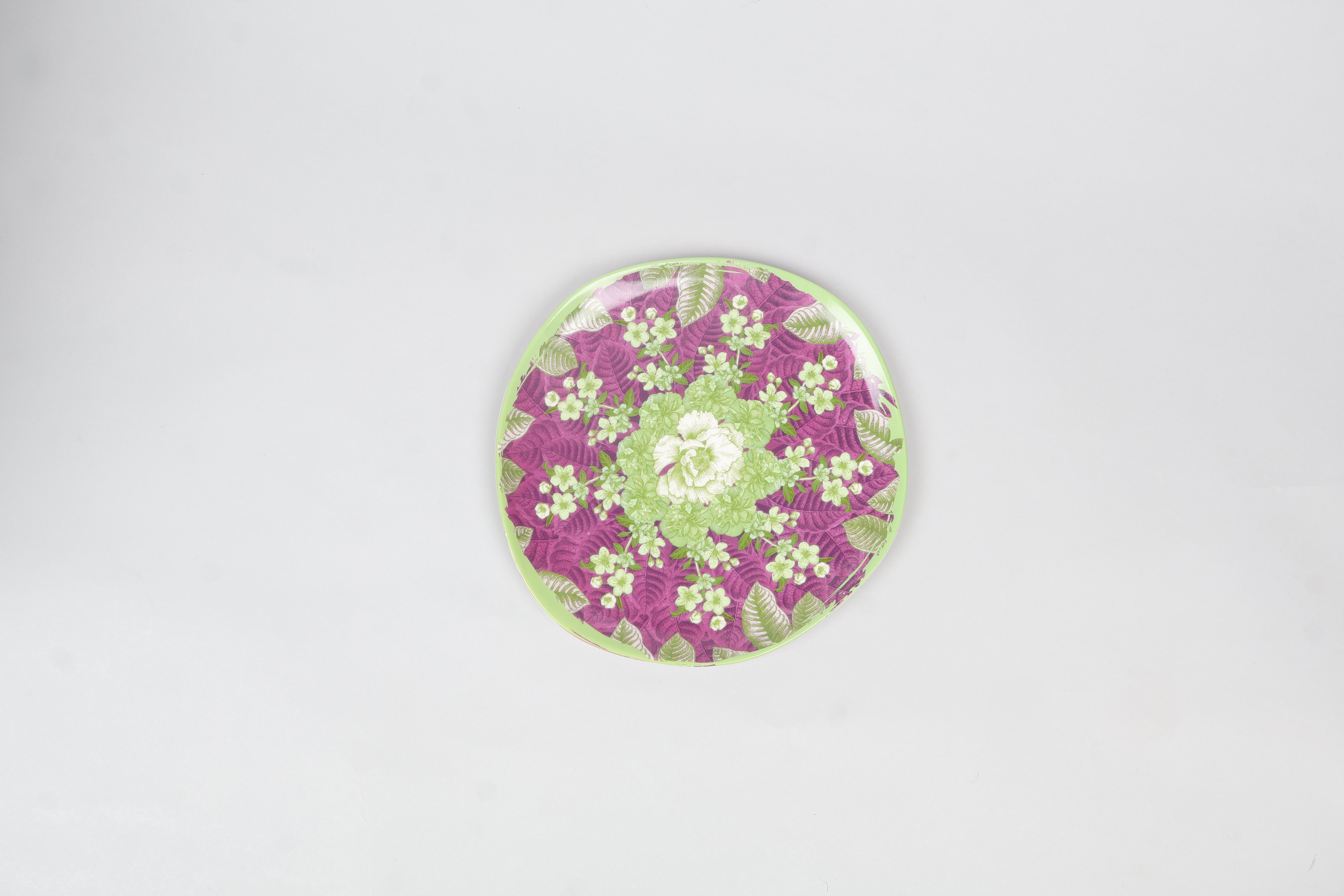 Jardin Side Plate- Purple