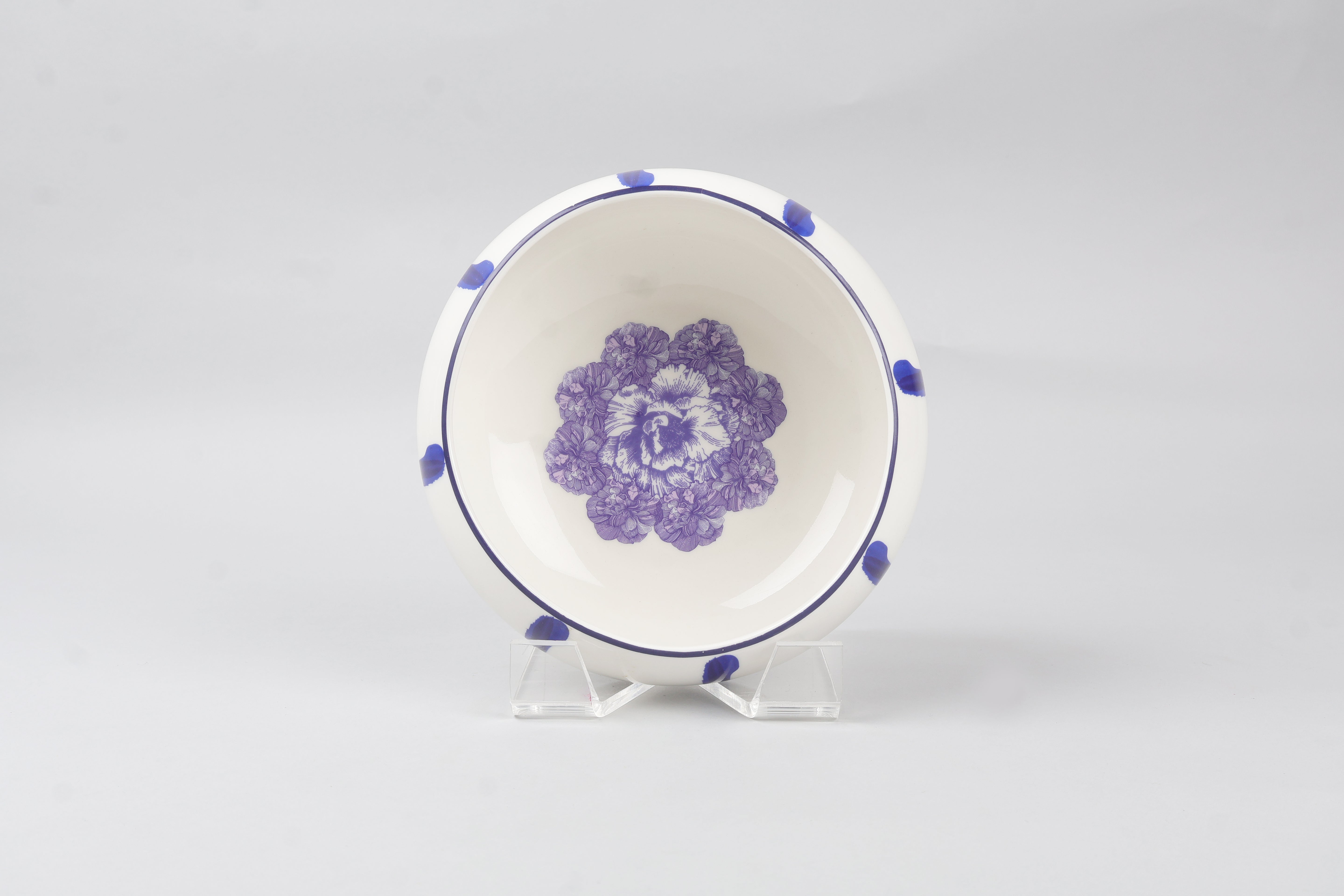 Jardin Large Serving Dish- Blue