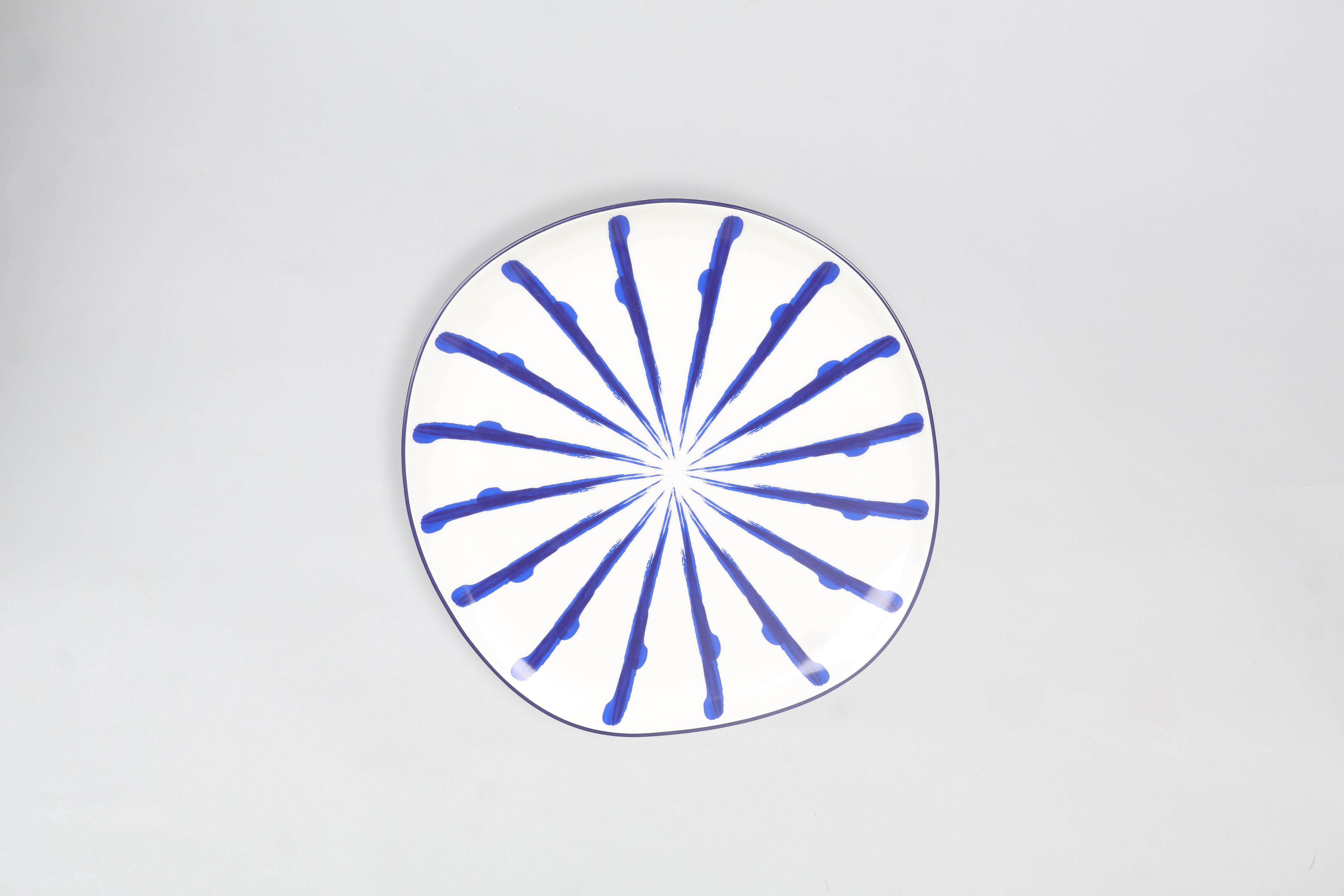 Jardin Dinner Plate- Blue