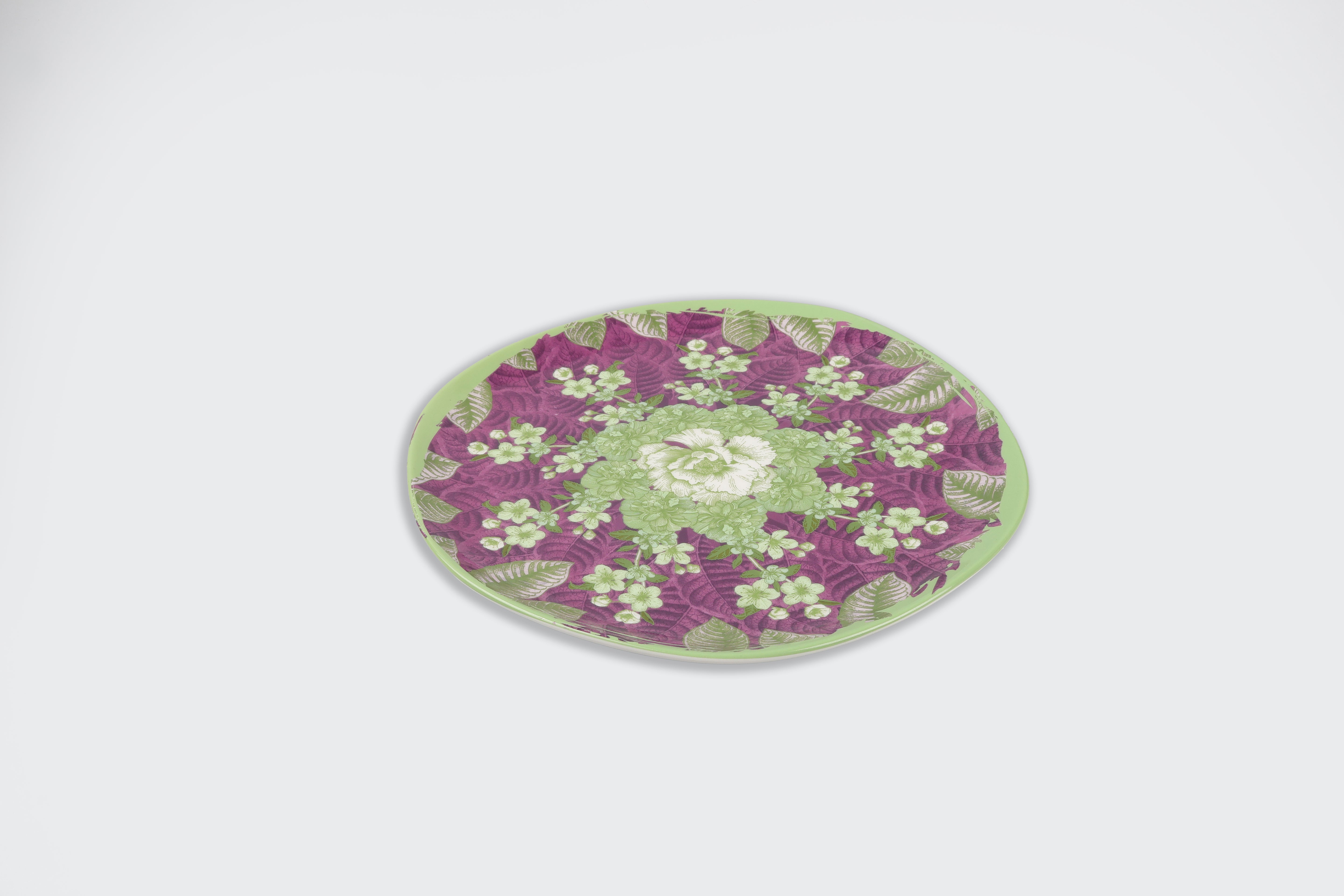 Jardin Side Plate- Purple