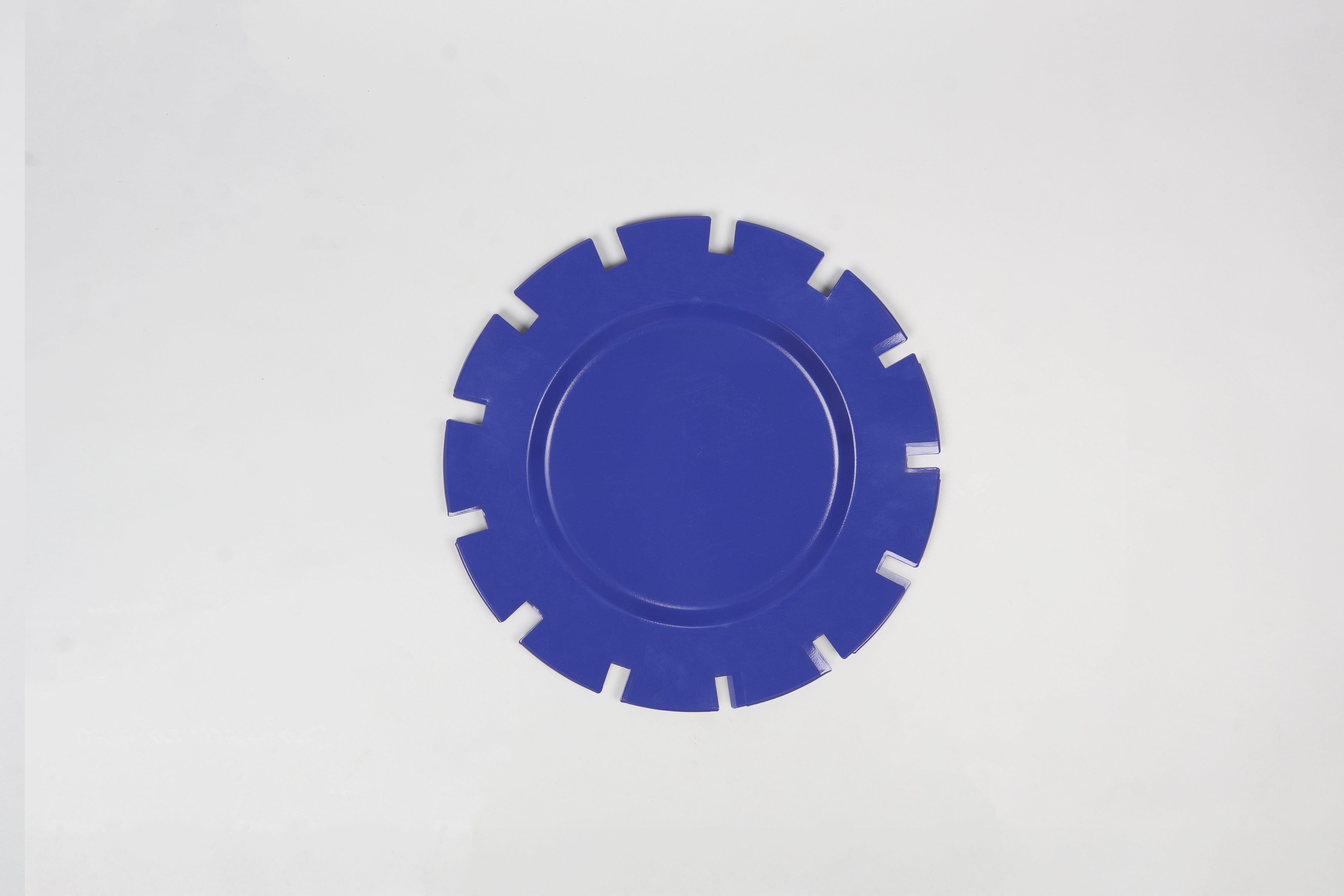 Jardin Charger Plate- Blue
