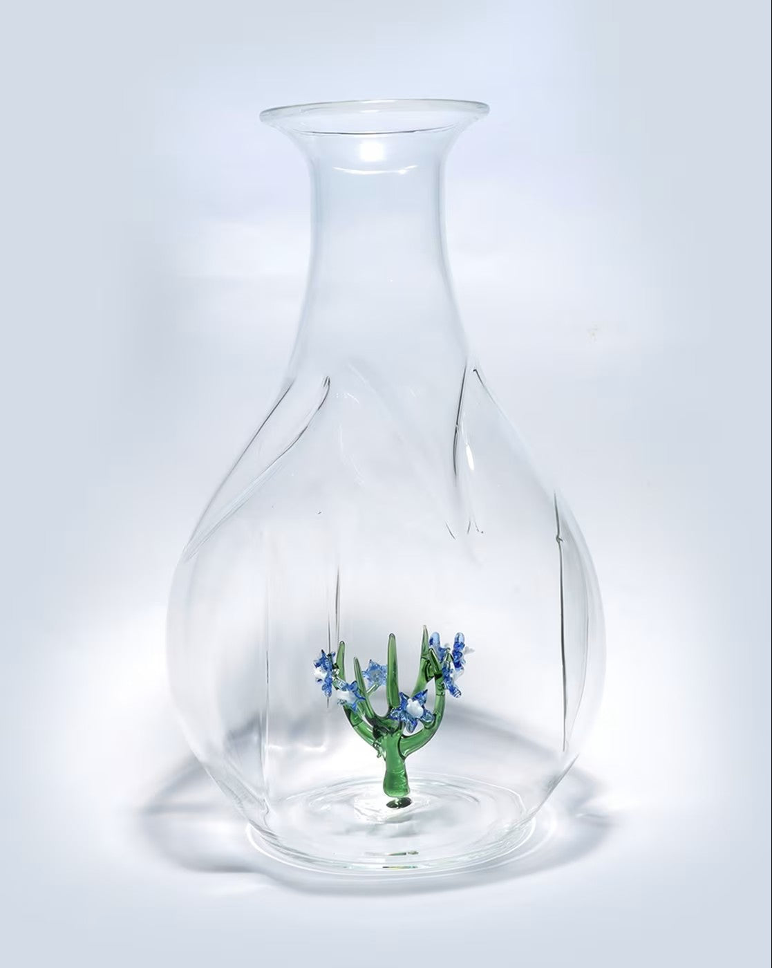 Jardin Glass Carafe- Blue