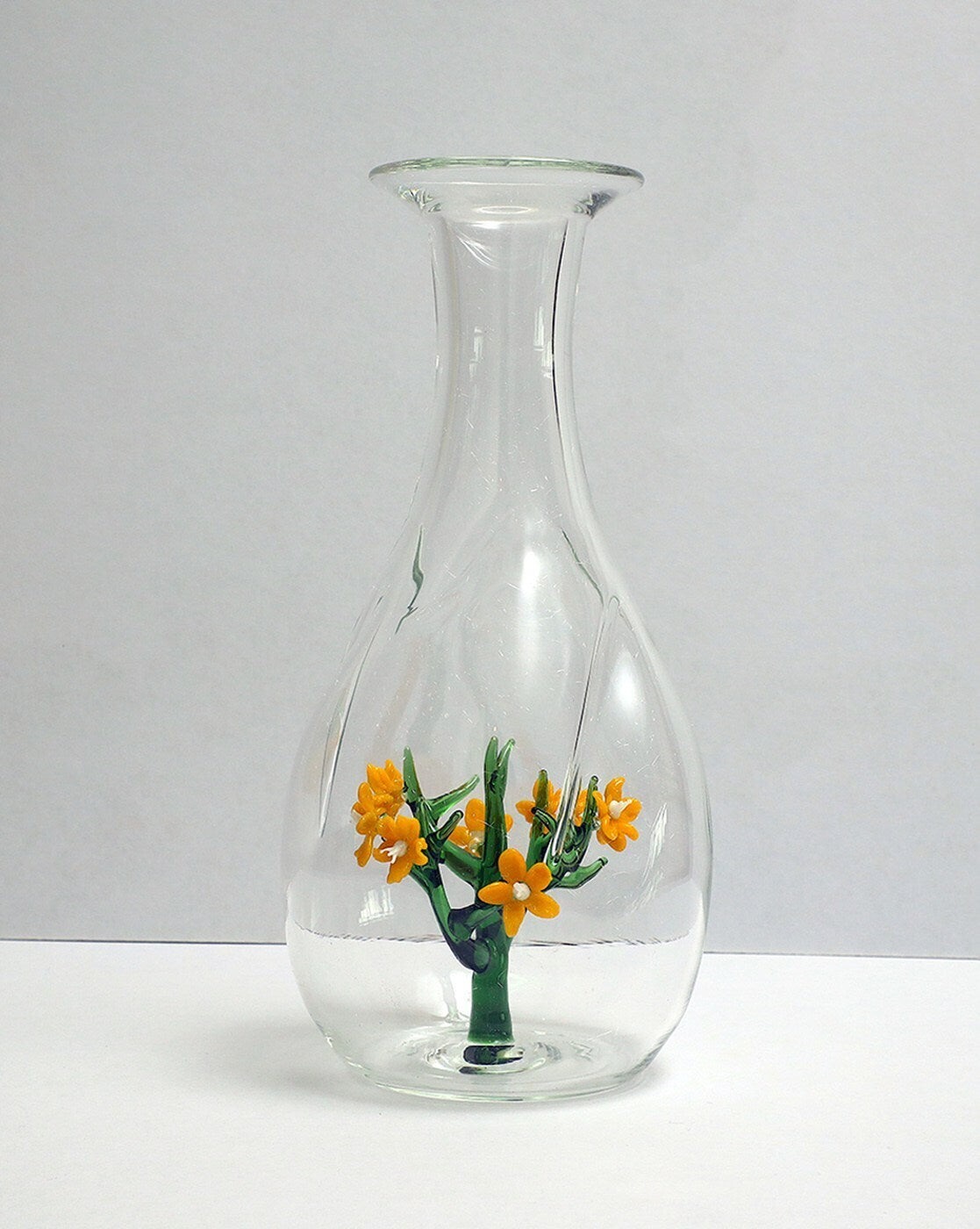 Jardin Glass Carafe- Yellow