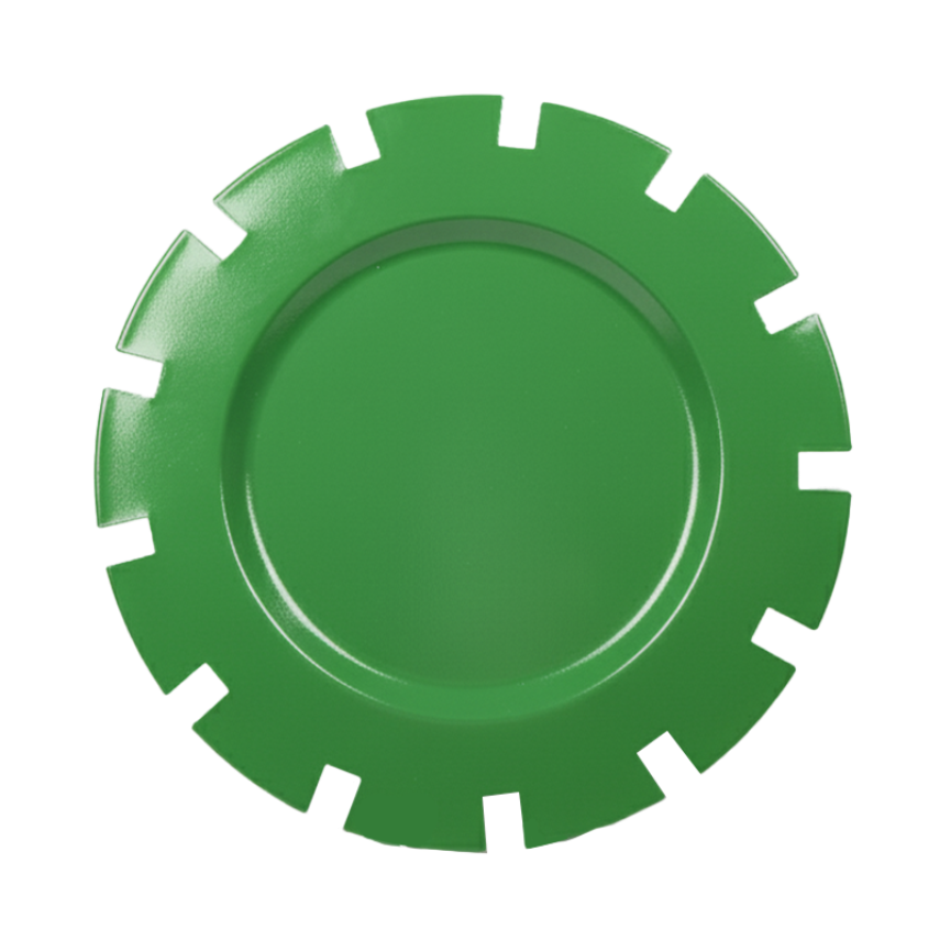 Jardin Charger Plate- Green