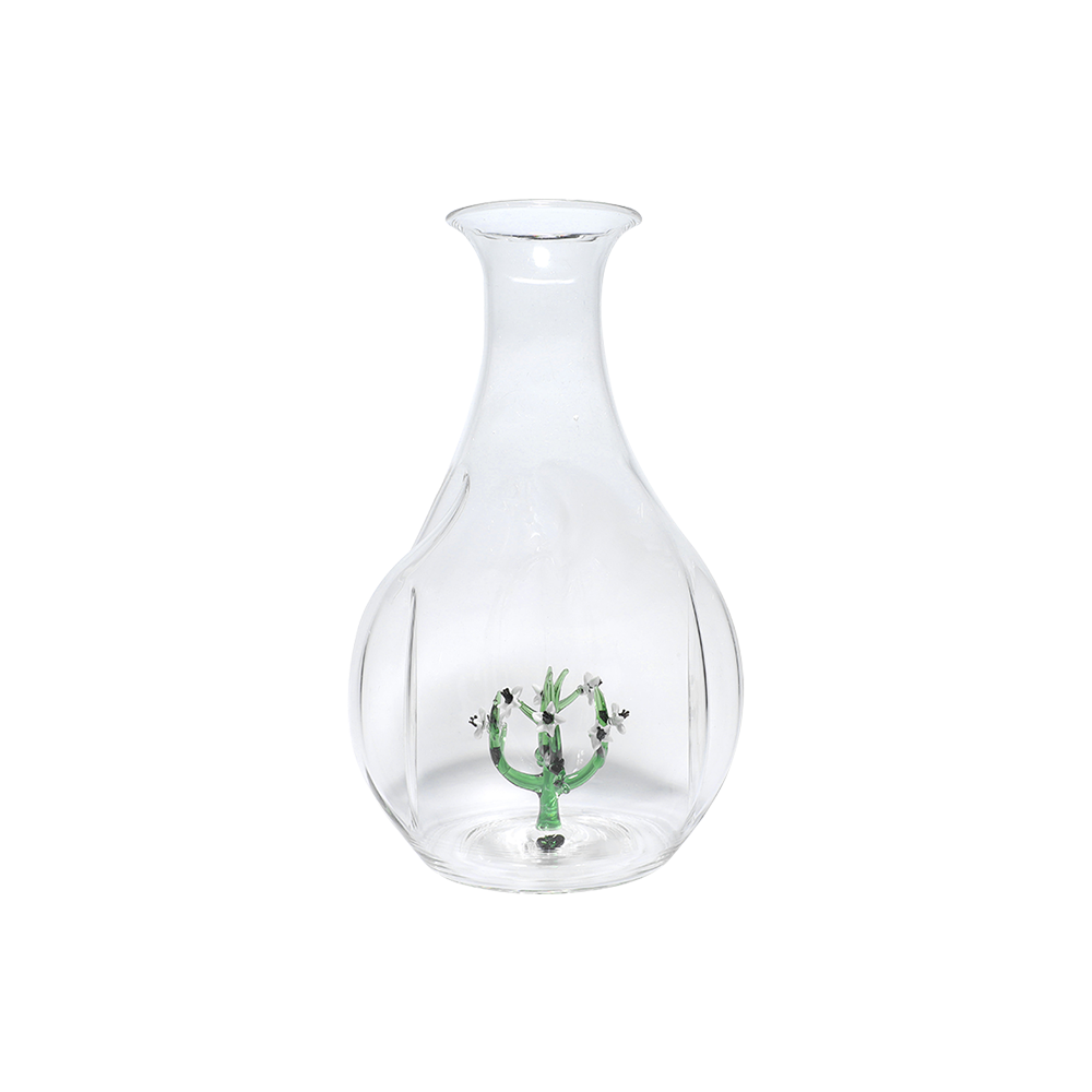 Jardin Glass Carafe- White