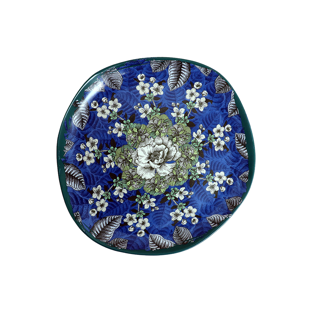 Jardin Side Plate- Blue