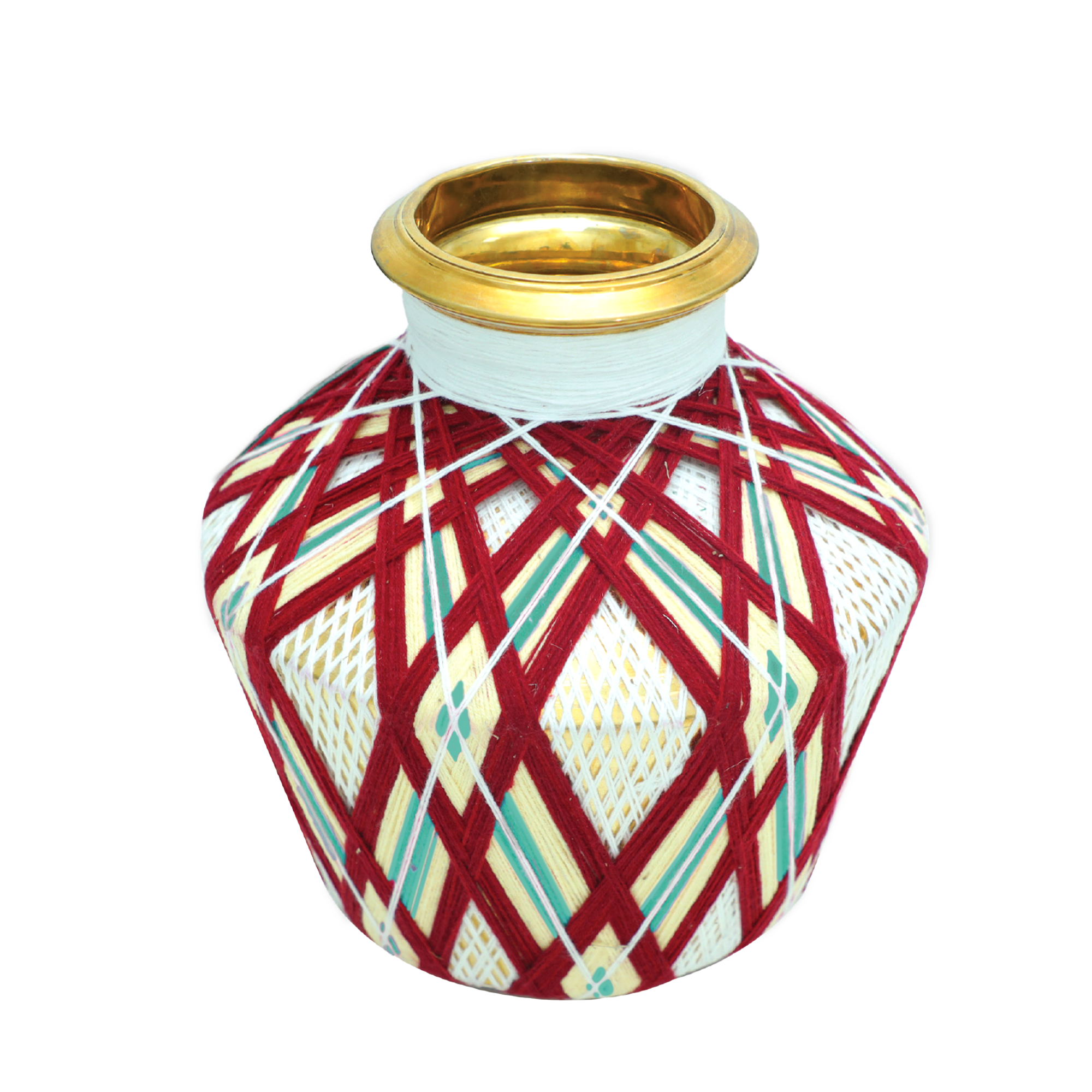 Handi Large- Beige & Red