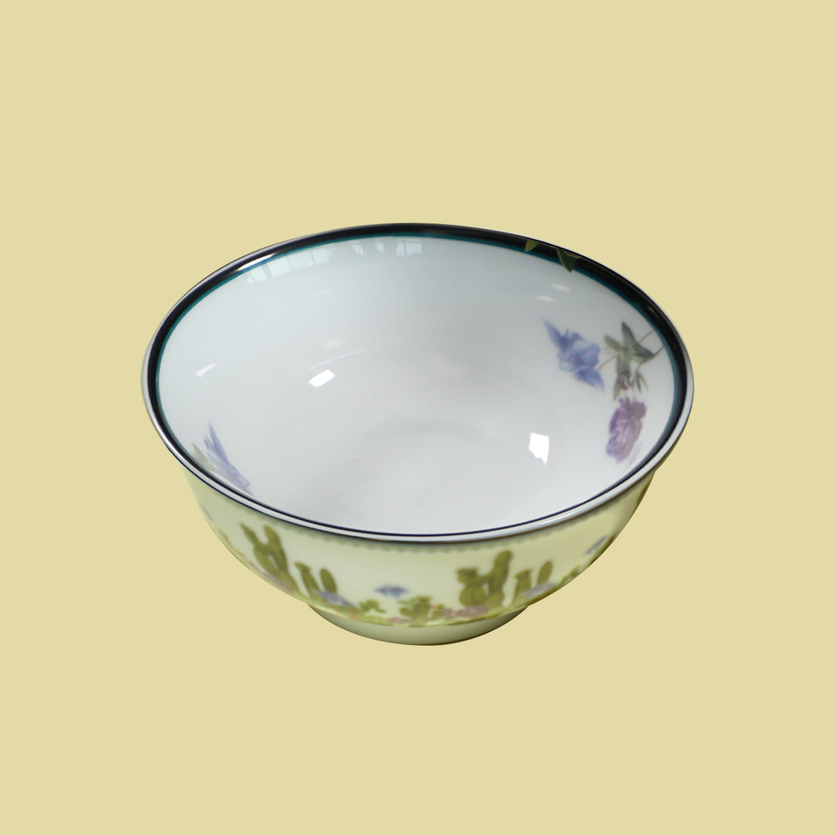 Mexican printed side katori 4"