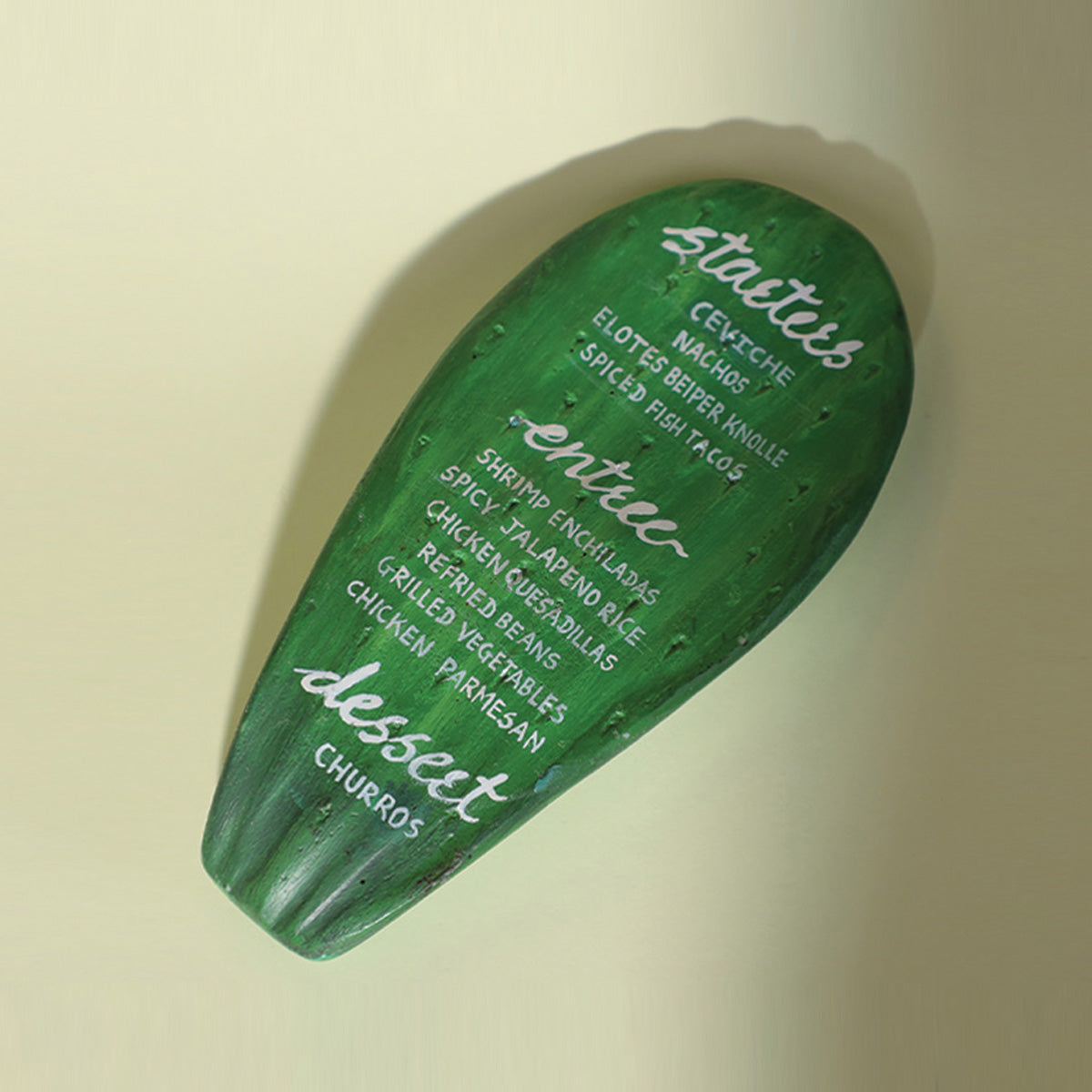 Mexican Cactus Menu Holder