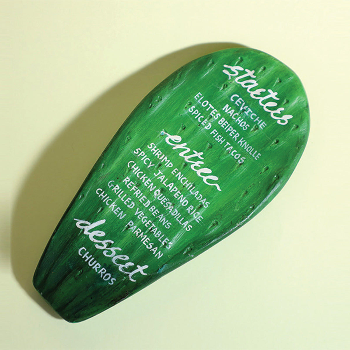 Mexican Cactus Menu Holder