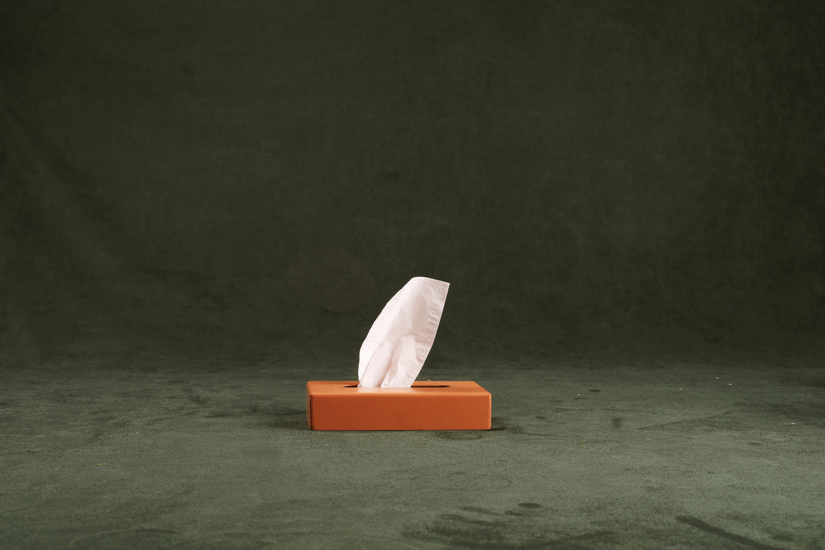 Mini tissue holder- Taupe
