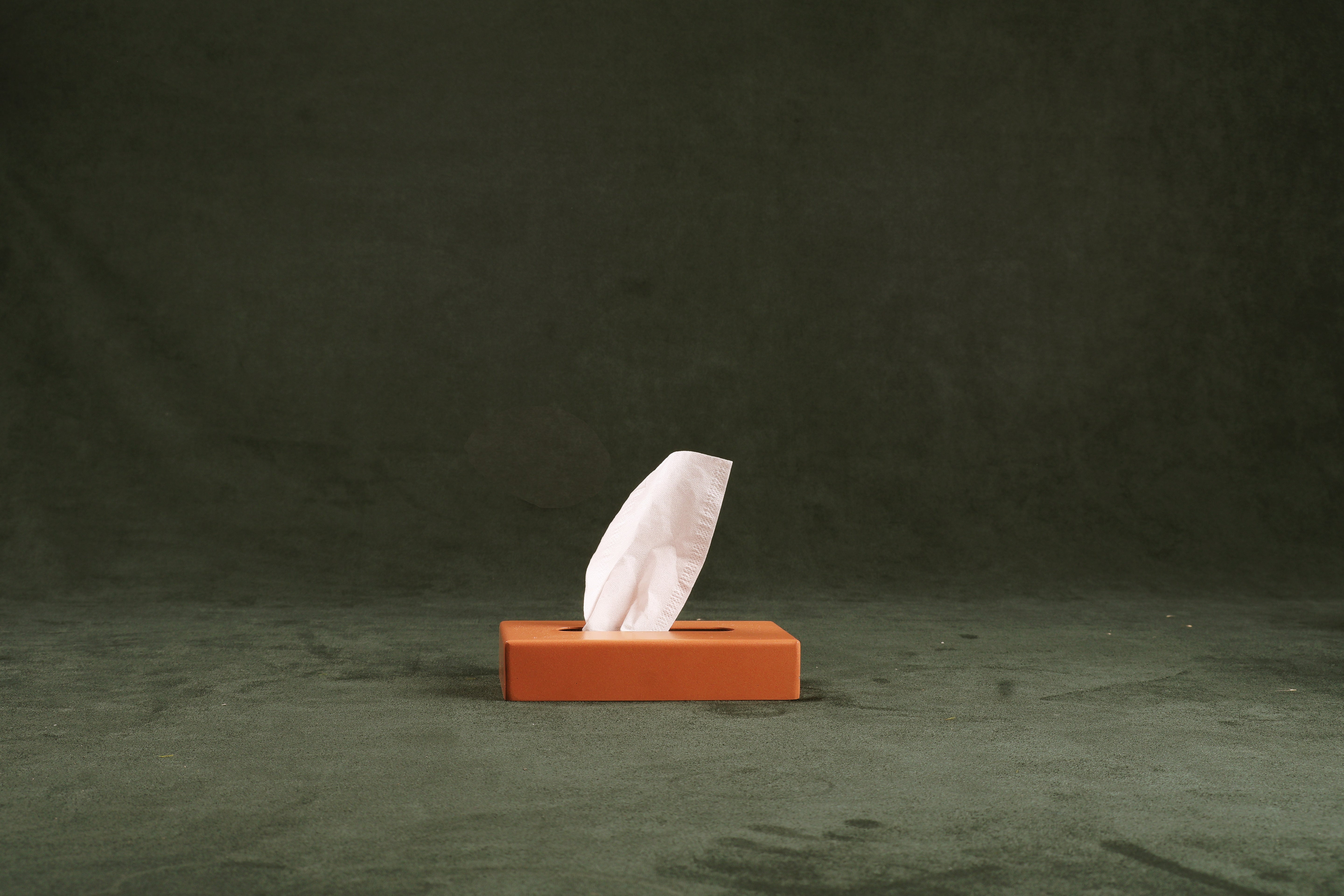 Mini tissue holder- Taupe