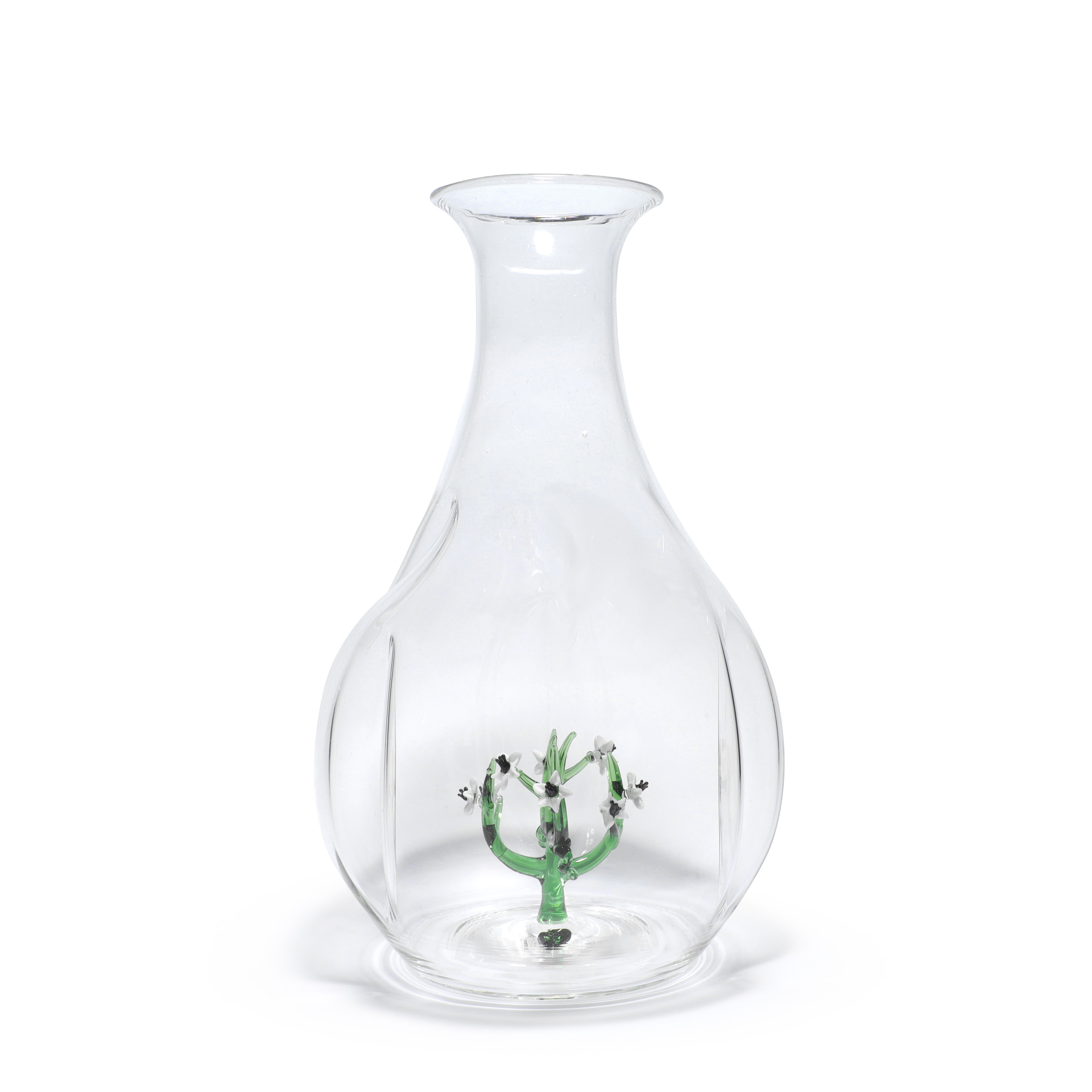 Jardin Glass Carafe- White
